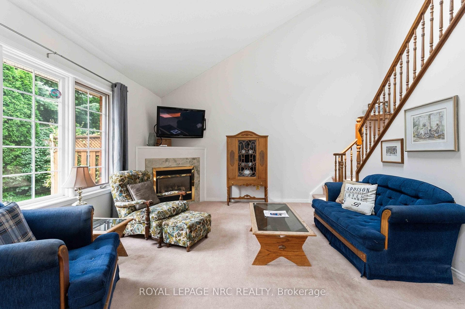Living Room with Gas Fireplace