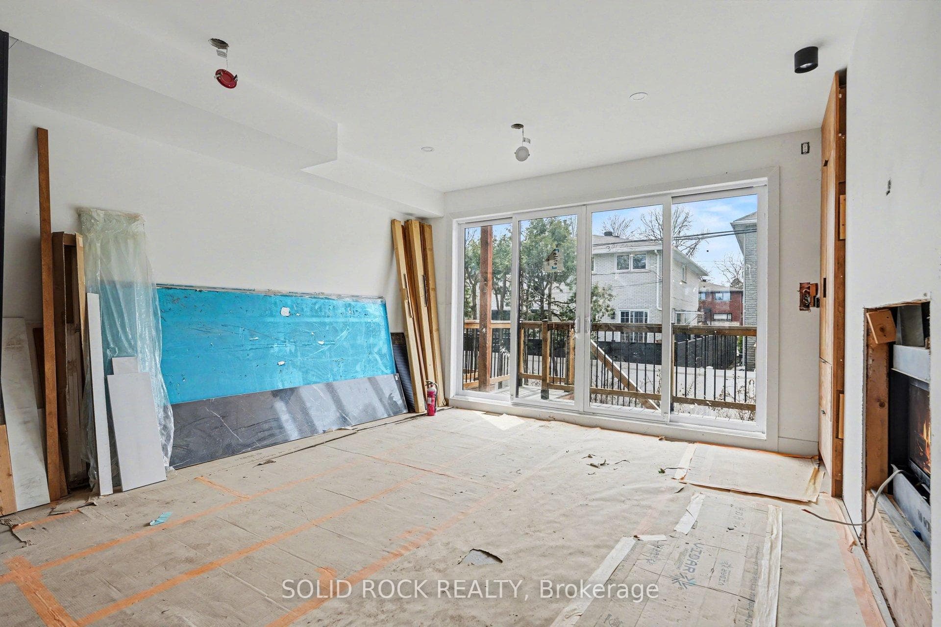 Family Room facing the back