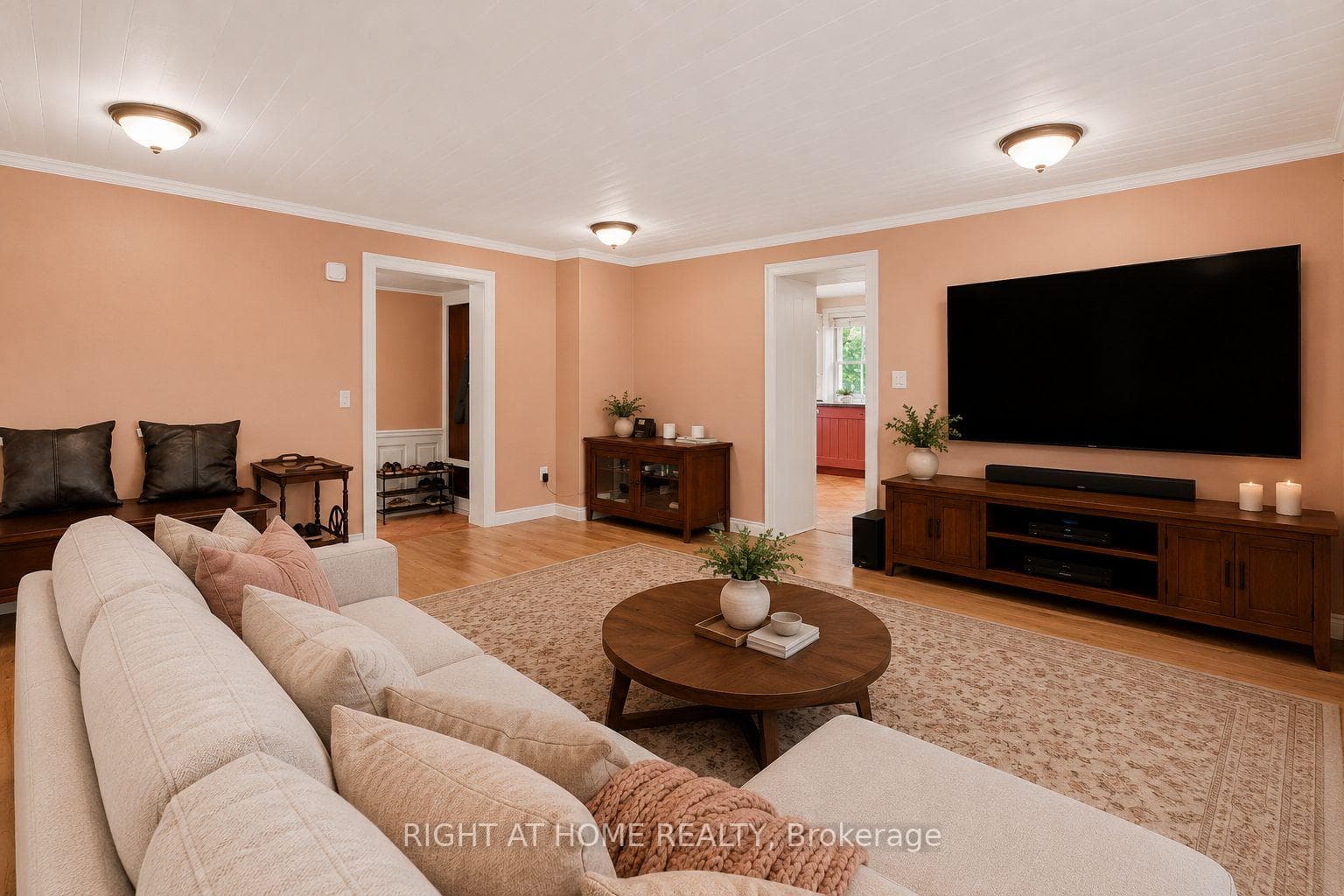 Living room (virtually staged)