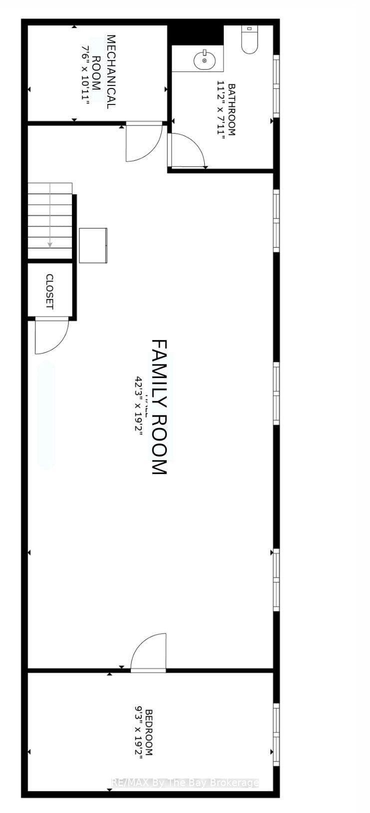 Lower Level Floor Plan
