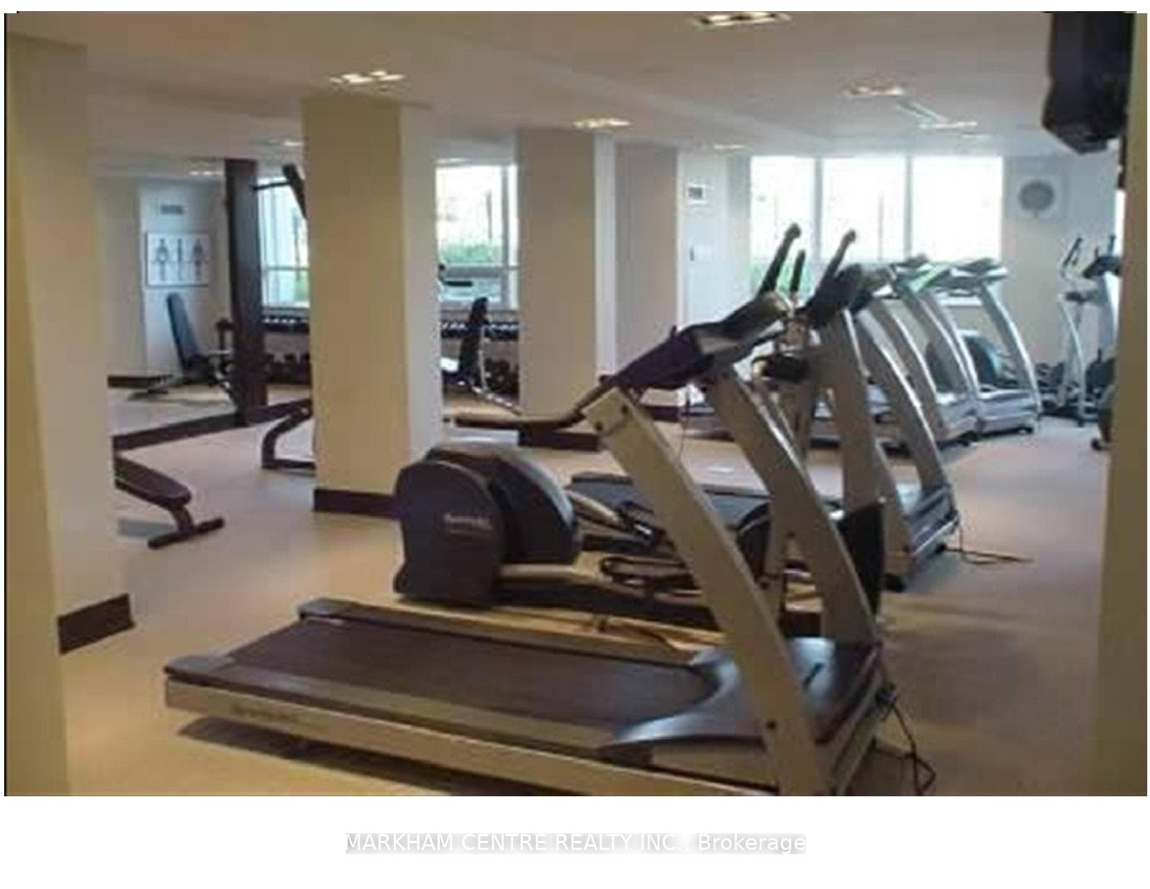Well-equipped gym