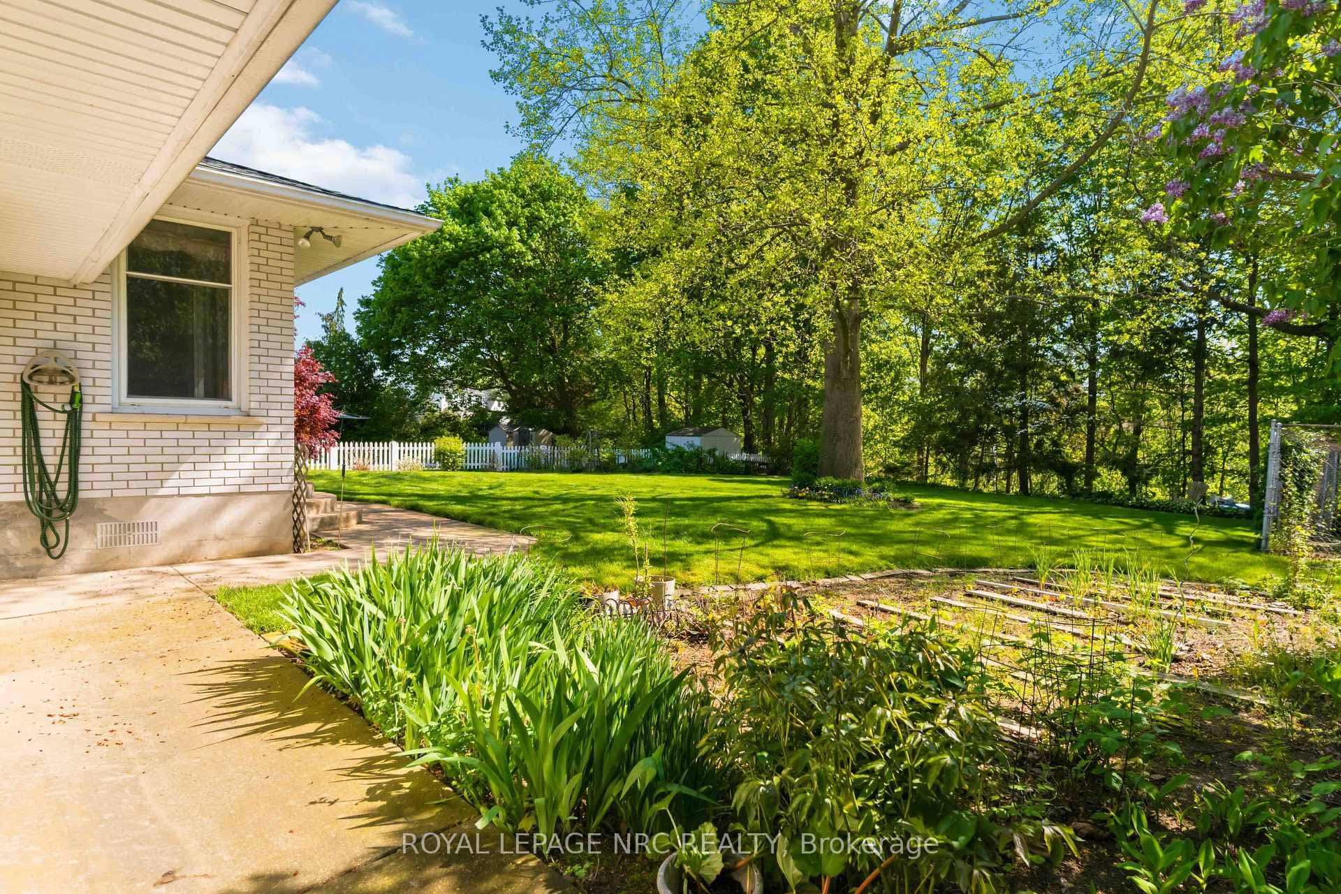 Back Yard has Lots of Room to Garden!