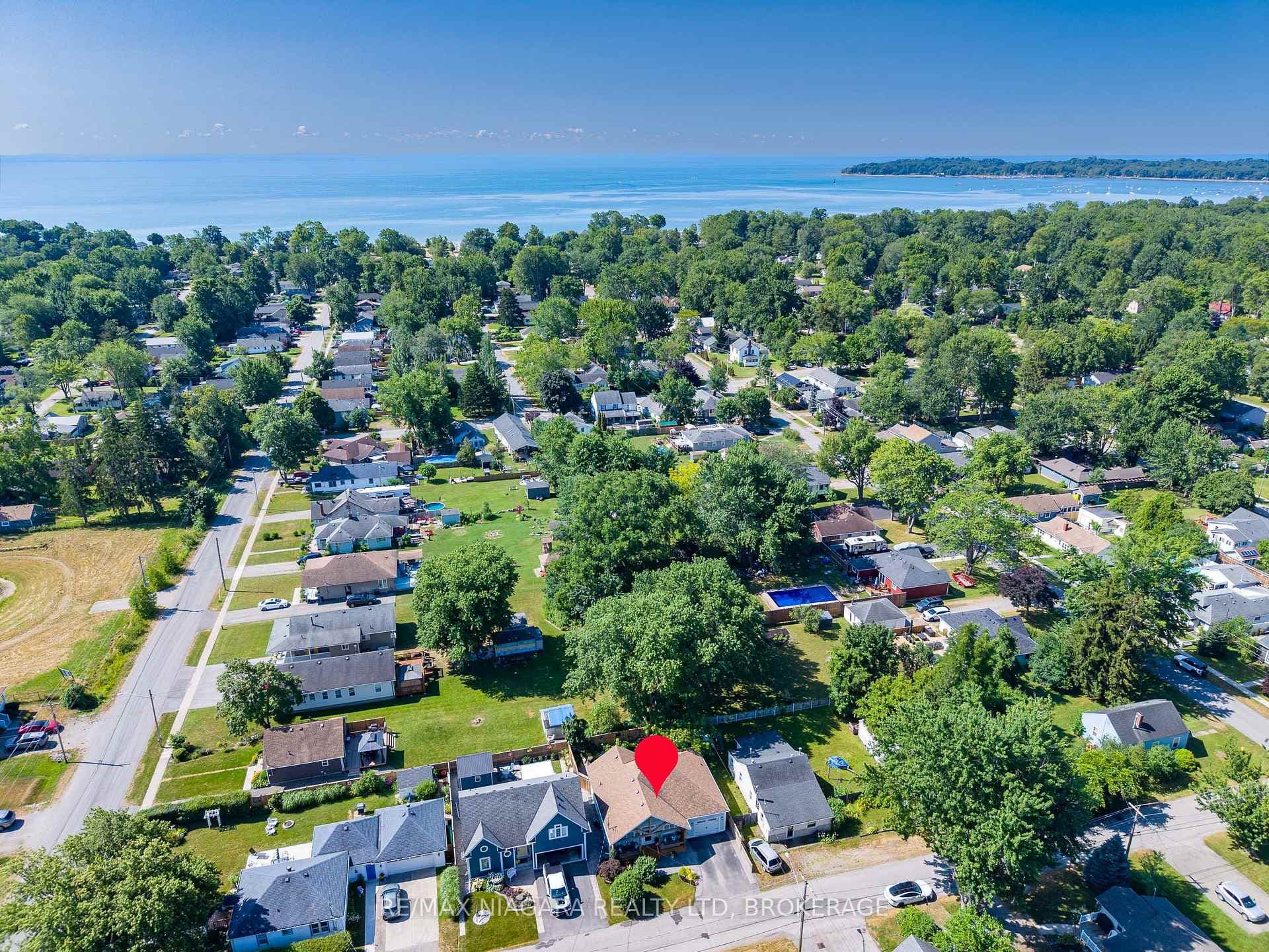 Located close to Lake Erie