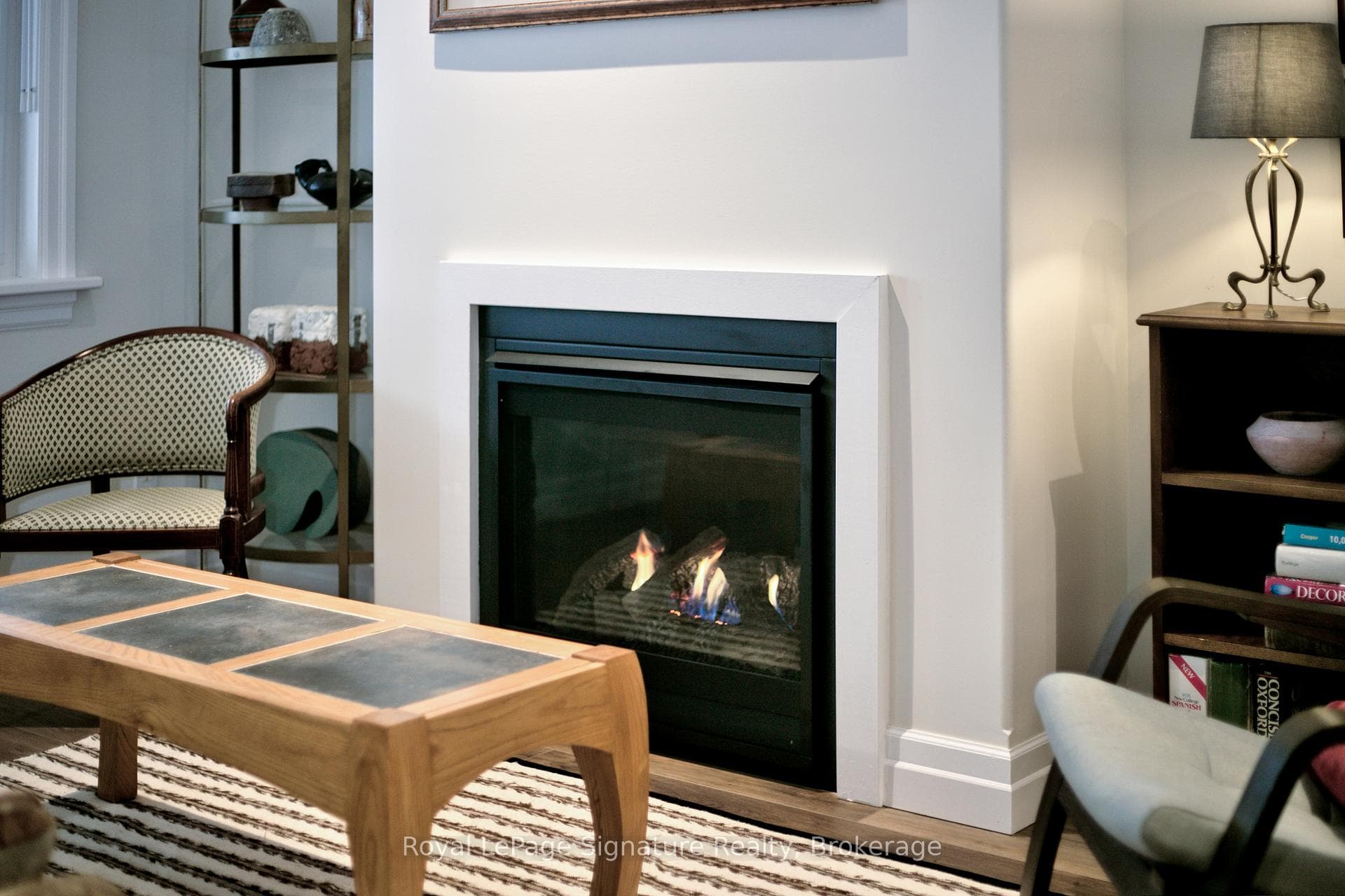 Gas fireplace
