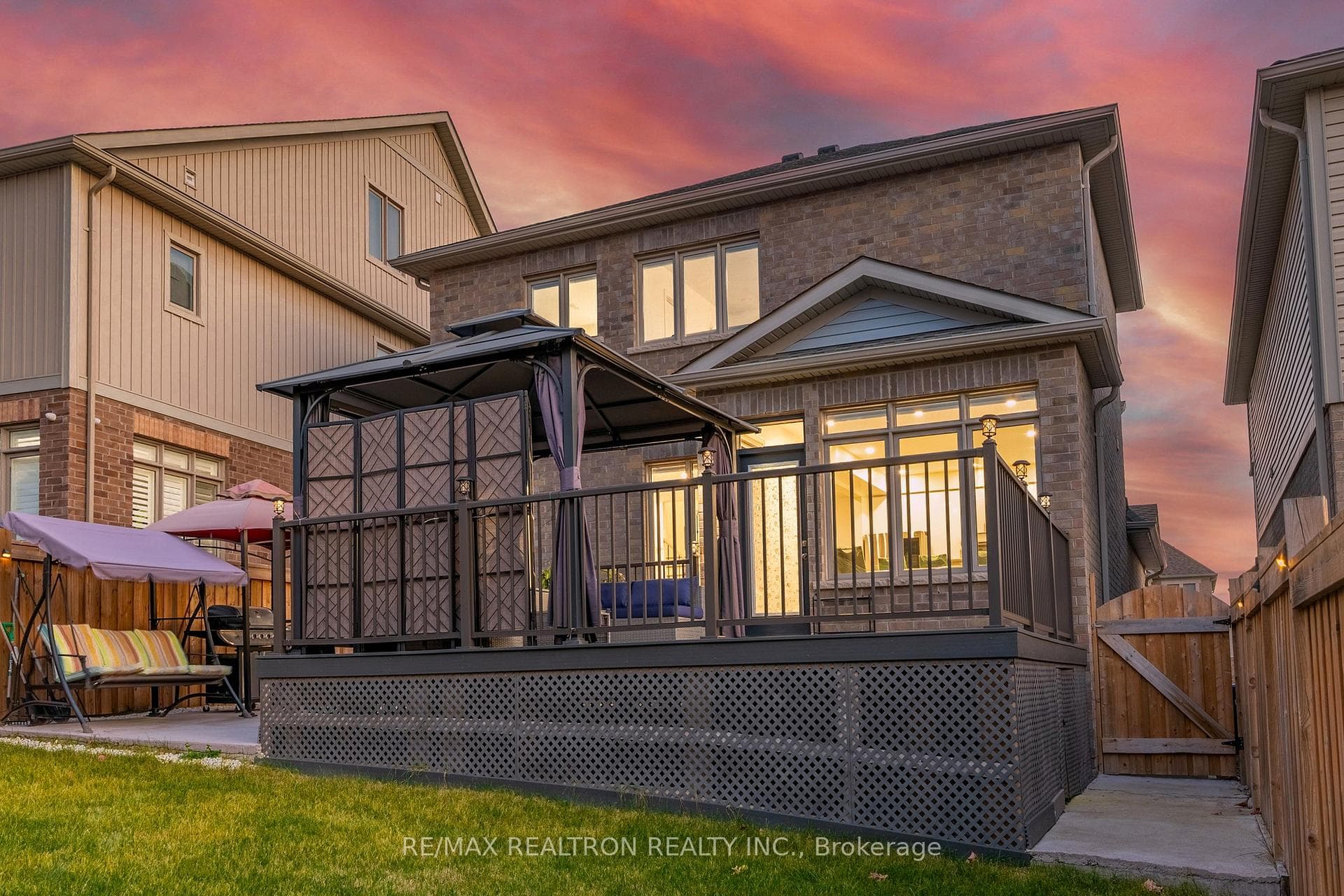 Custom Built Composite Deck with Gazebo