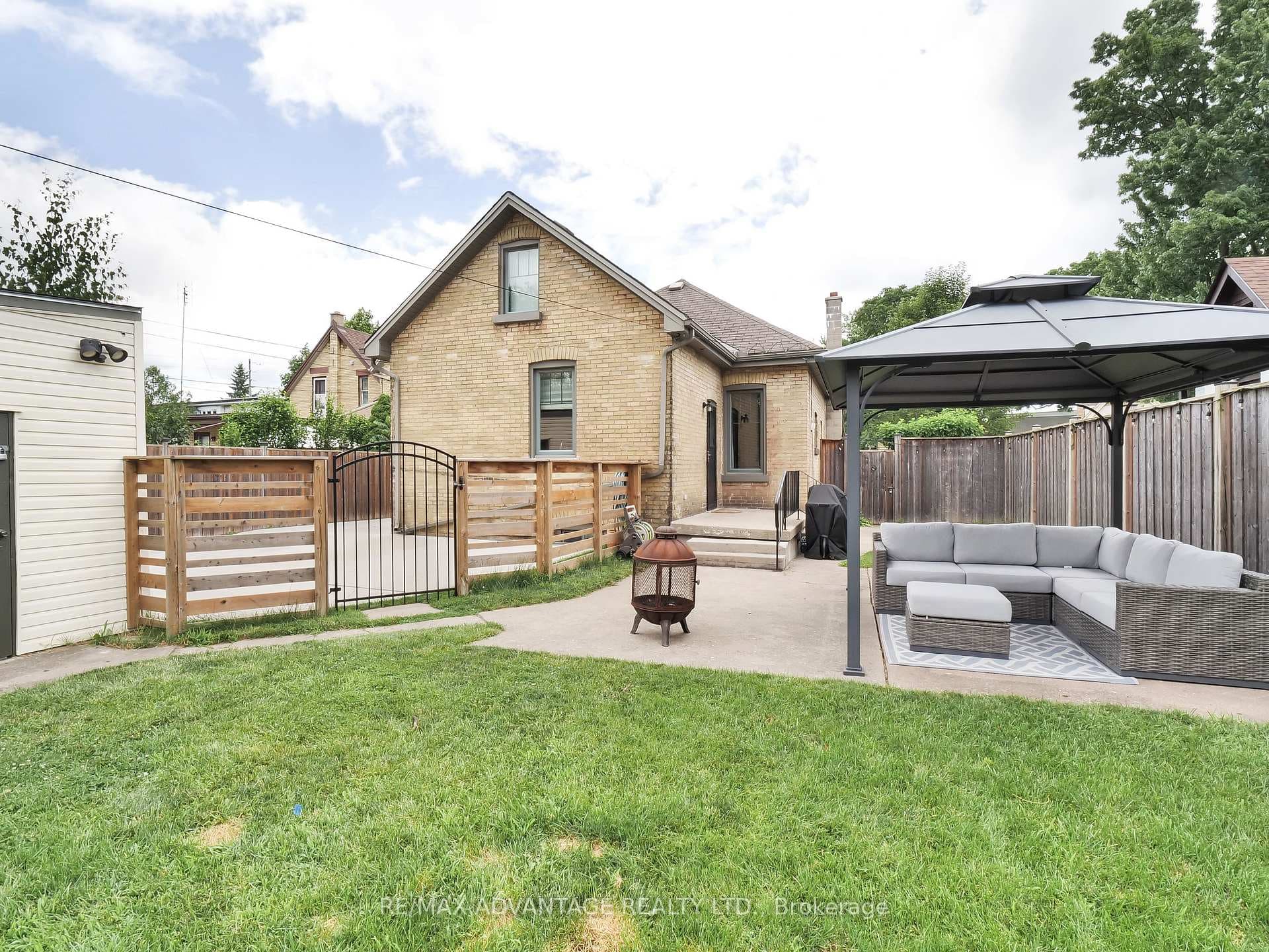 Relax in your spacious backyard