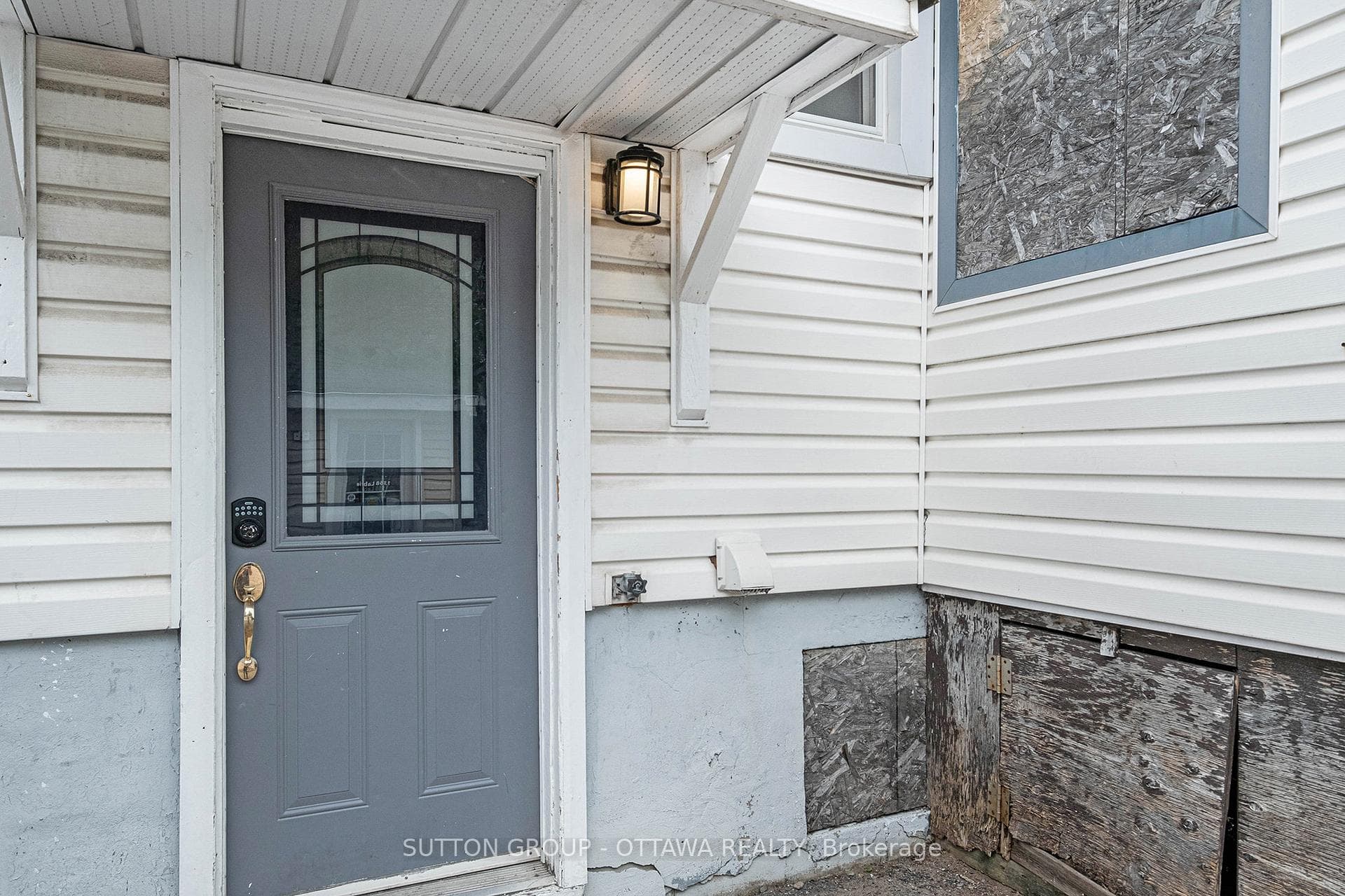 Basement Front Entrance