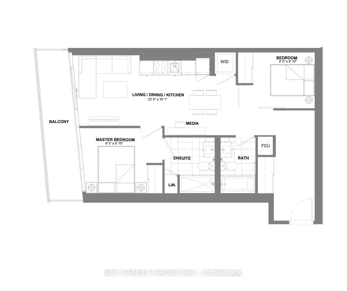 448 Burnhamthorpe Road Unit 4801 photo 2