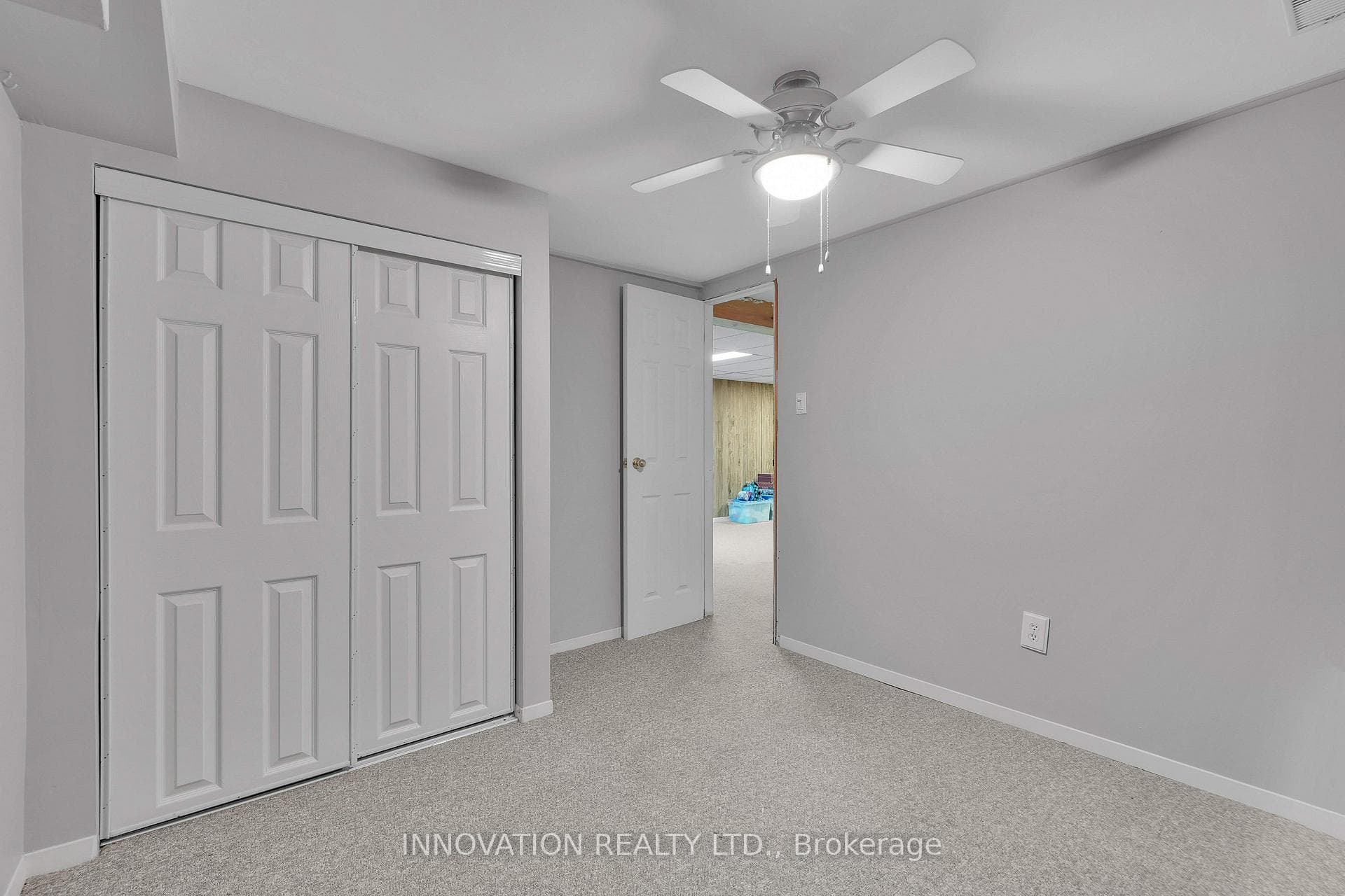 Lower level den space.