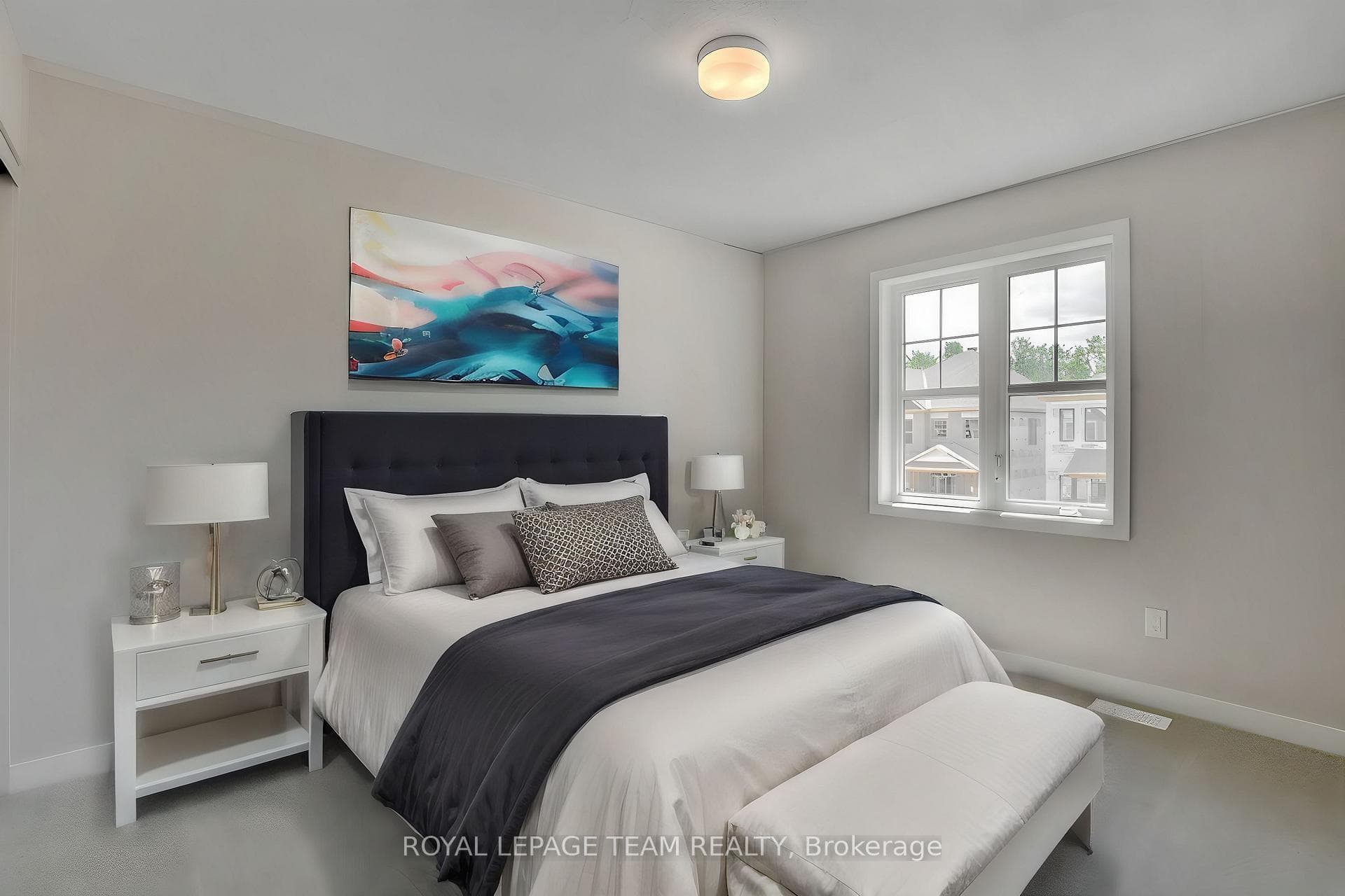 Bedroom three (3) - virtually staged