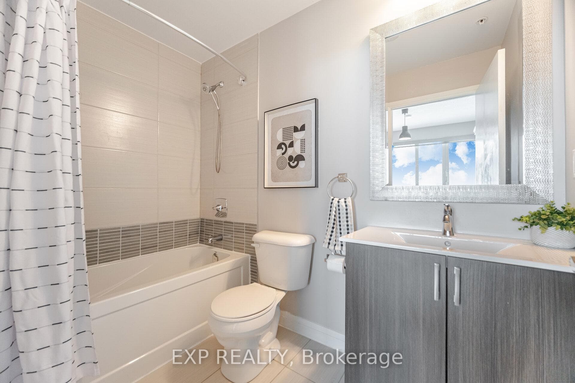Clean Modern Bathroom