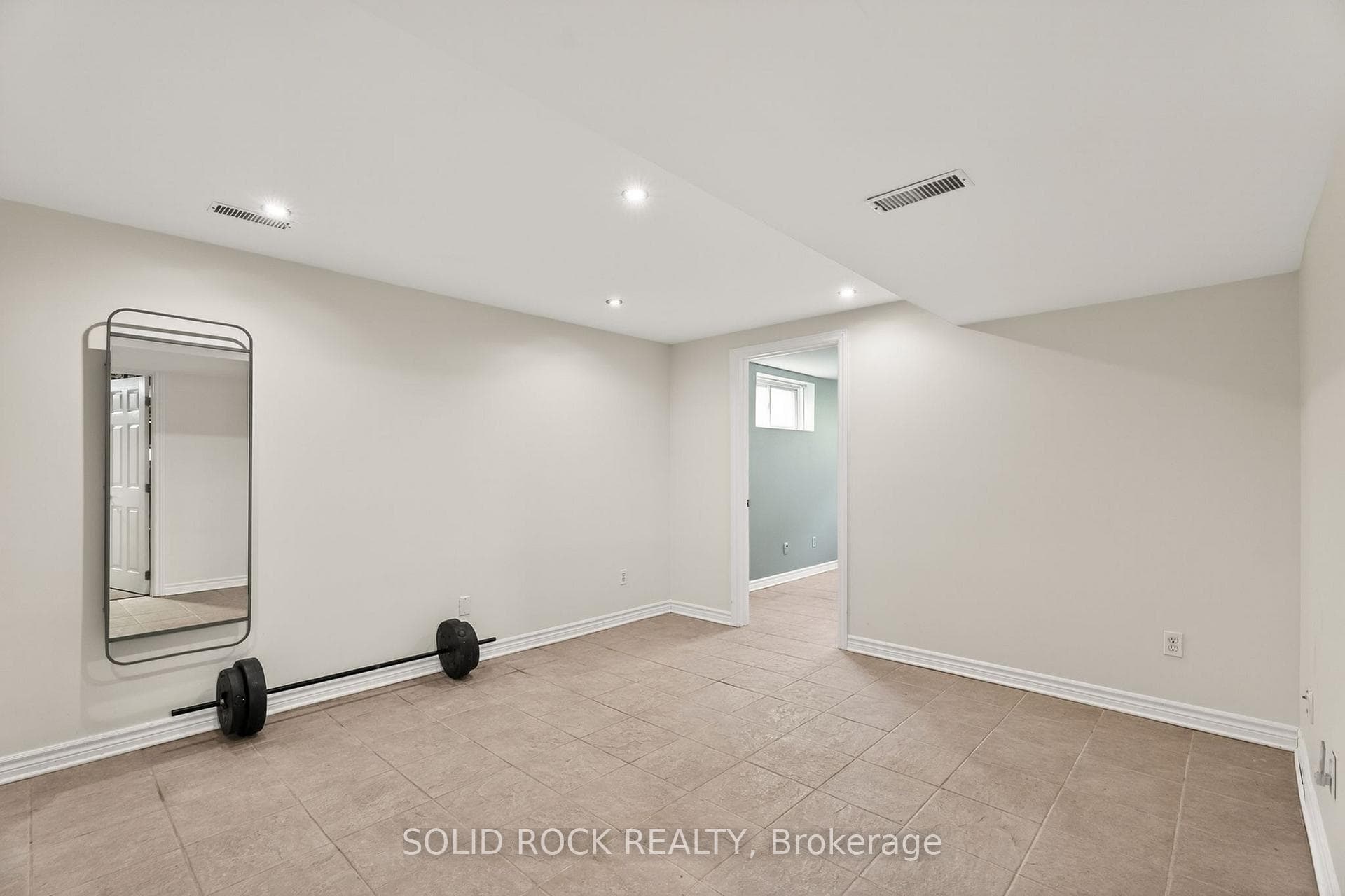 Common room in the basement