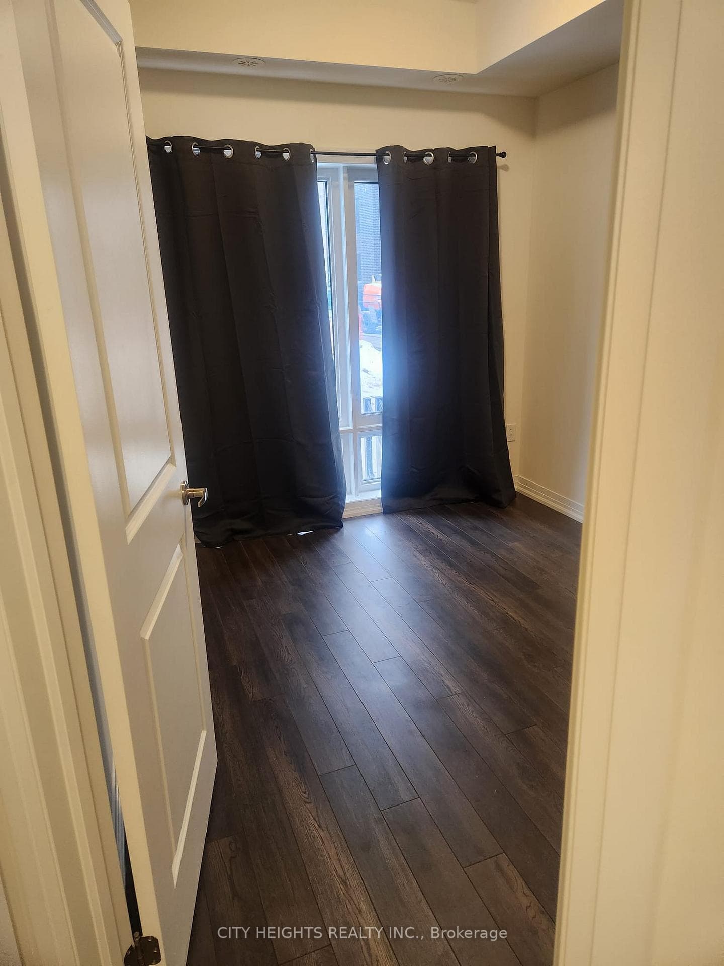 Room 2 with Blackout Curtains and closet