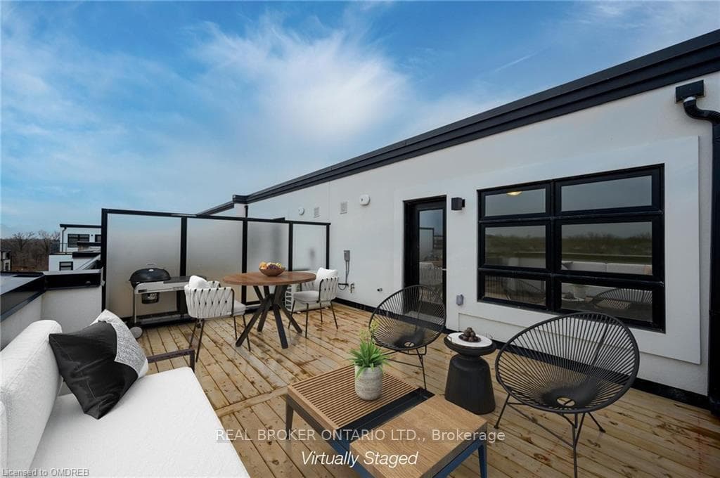 VR staged view of terrace