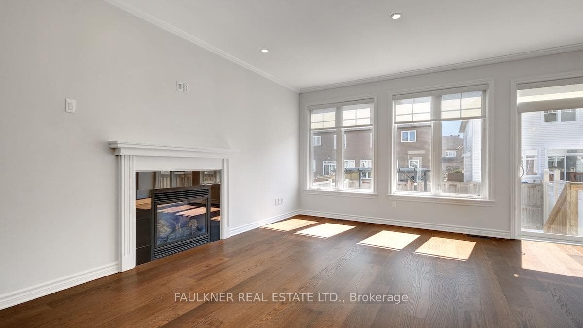 Living Room Gas Fireplace
