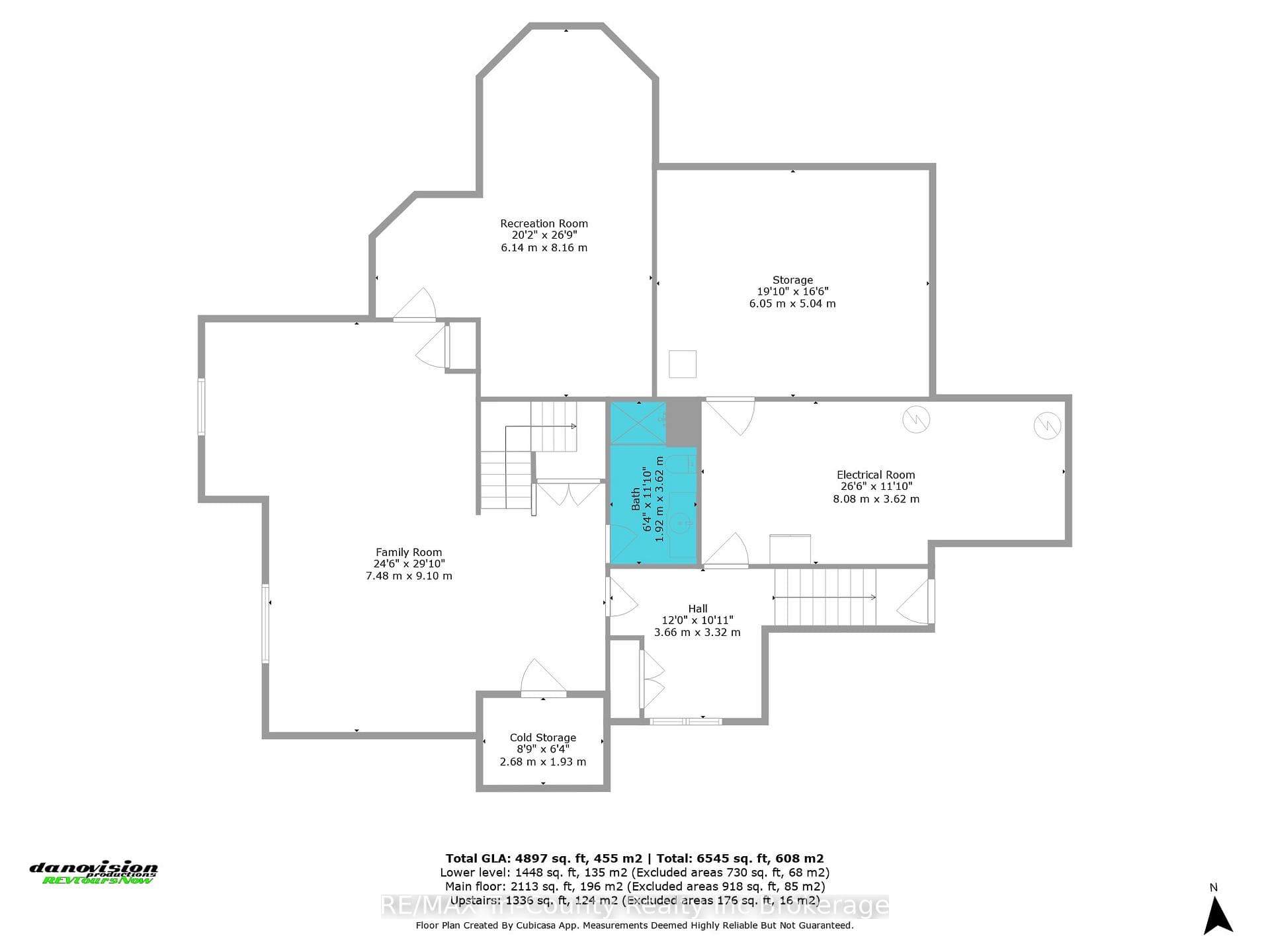 Basement floor plan