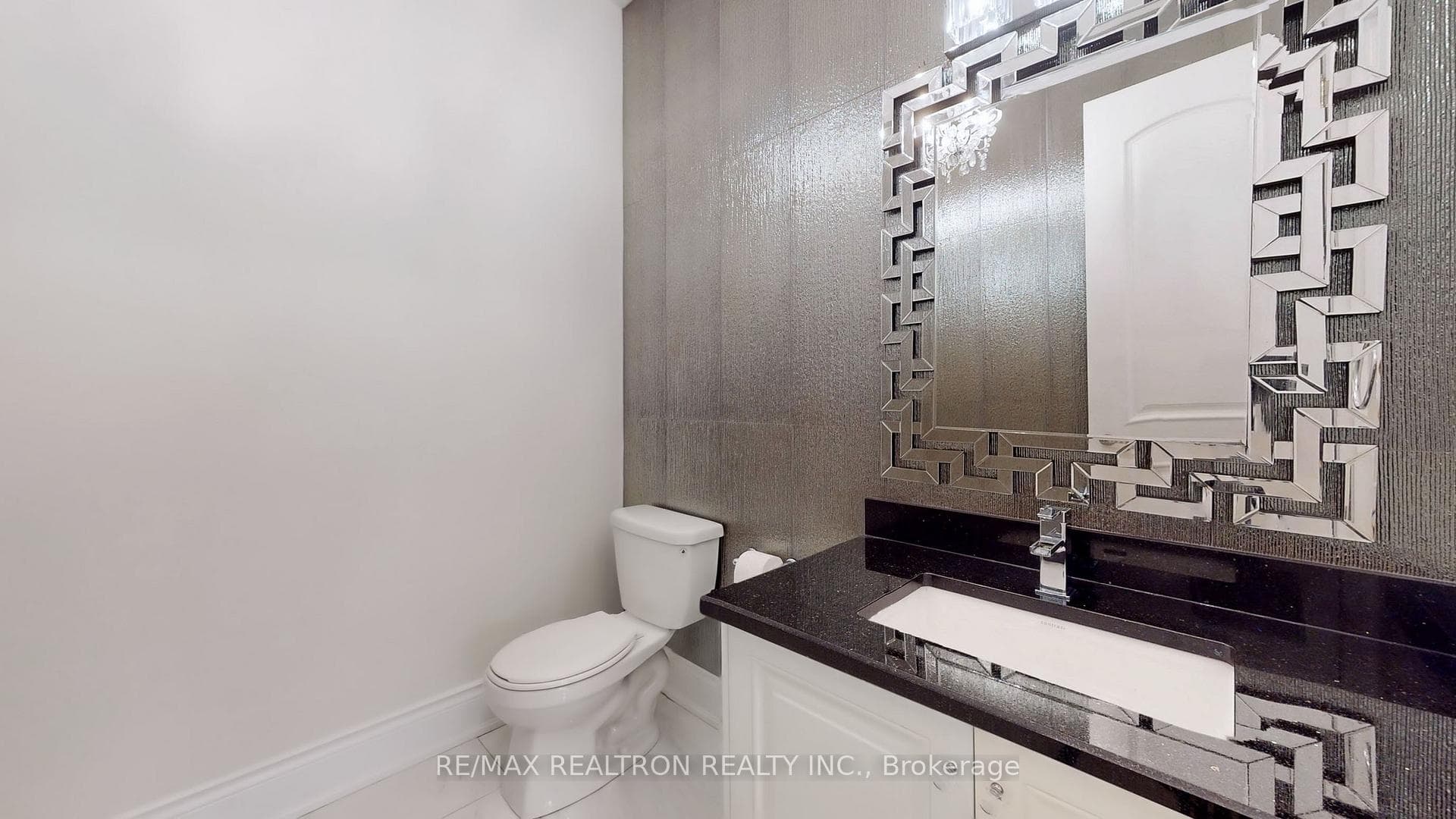 Powder room on main level