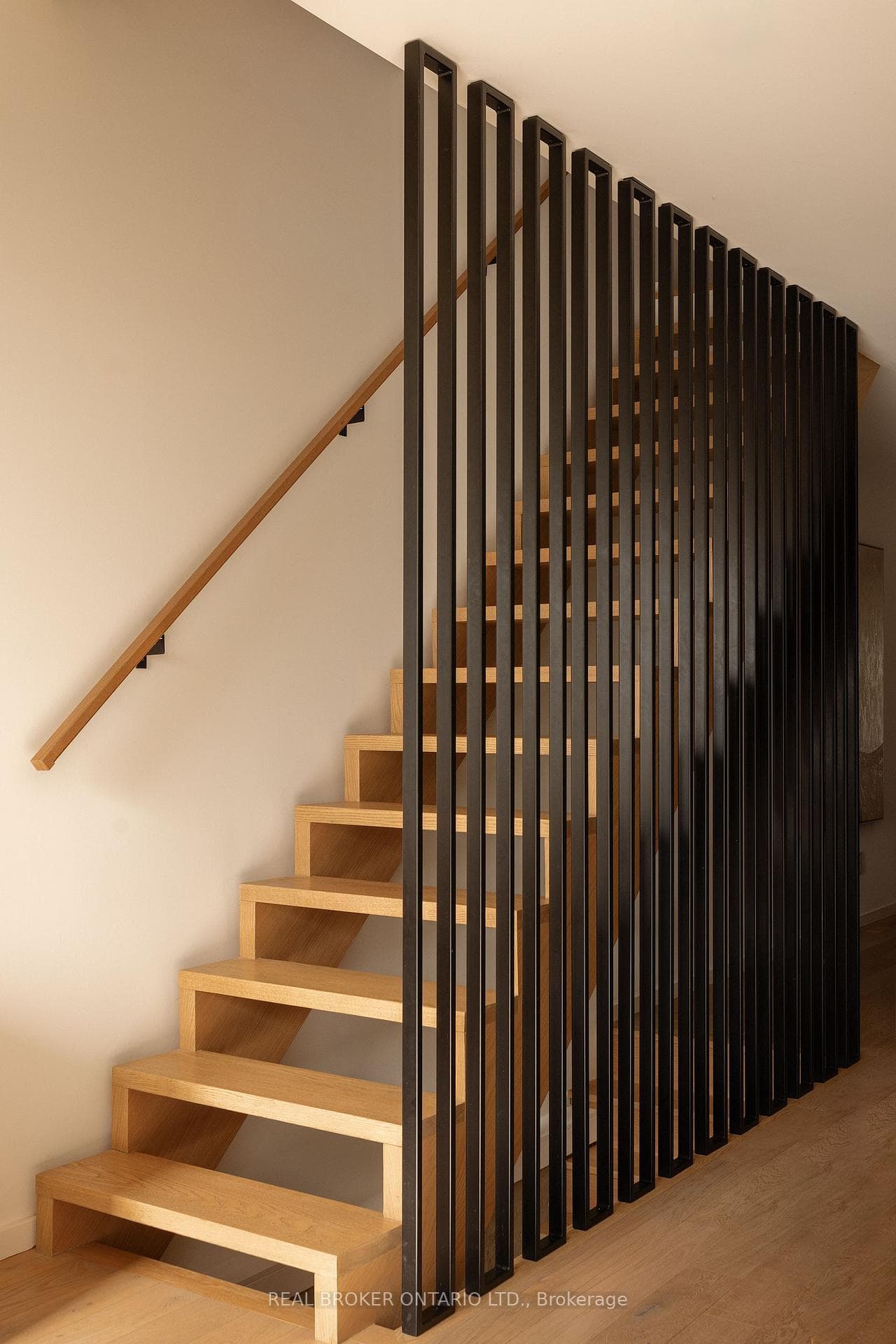 Stairs to second floor