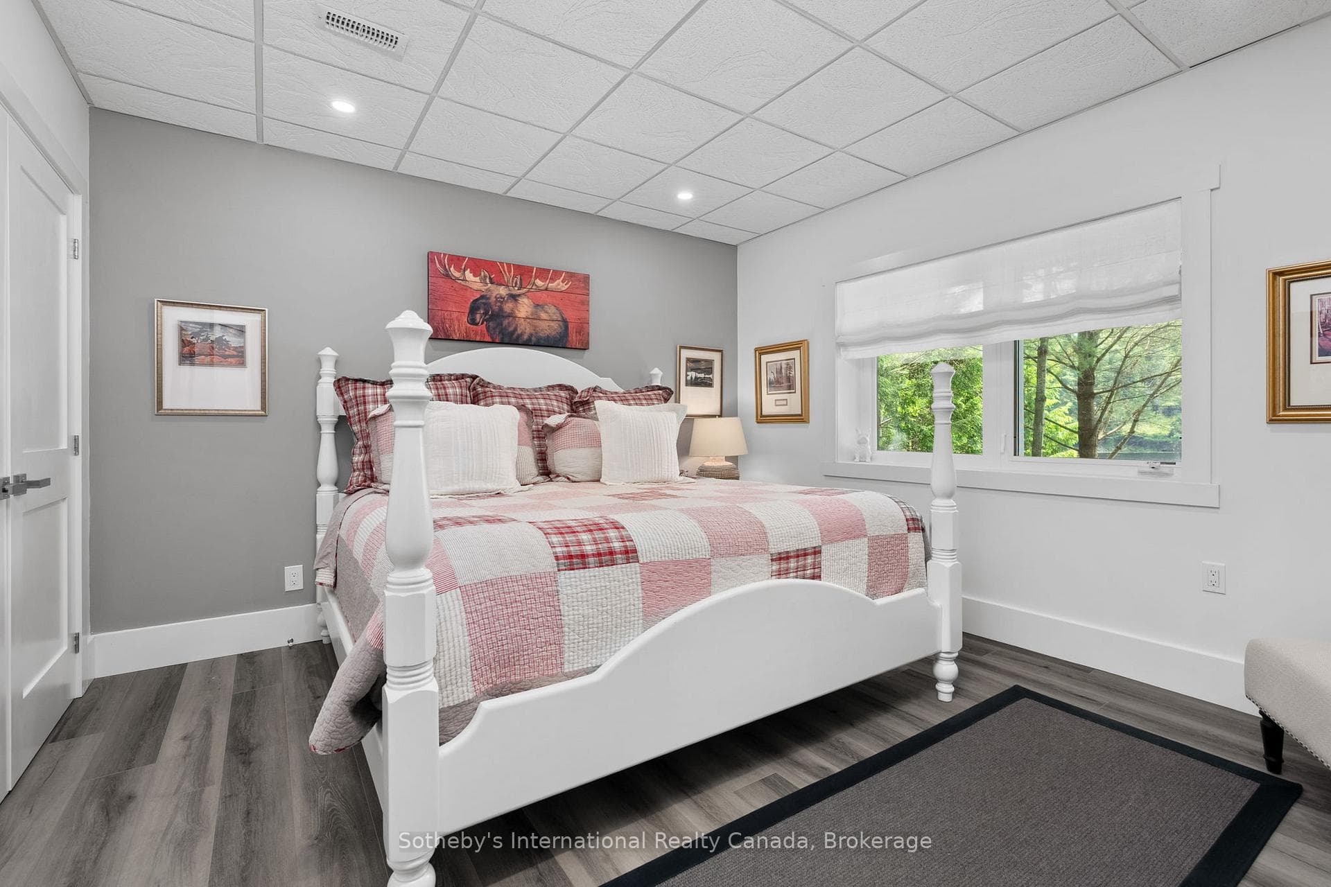 4th Bedroom with Large Lit Closets