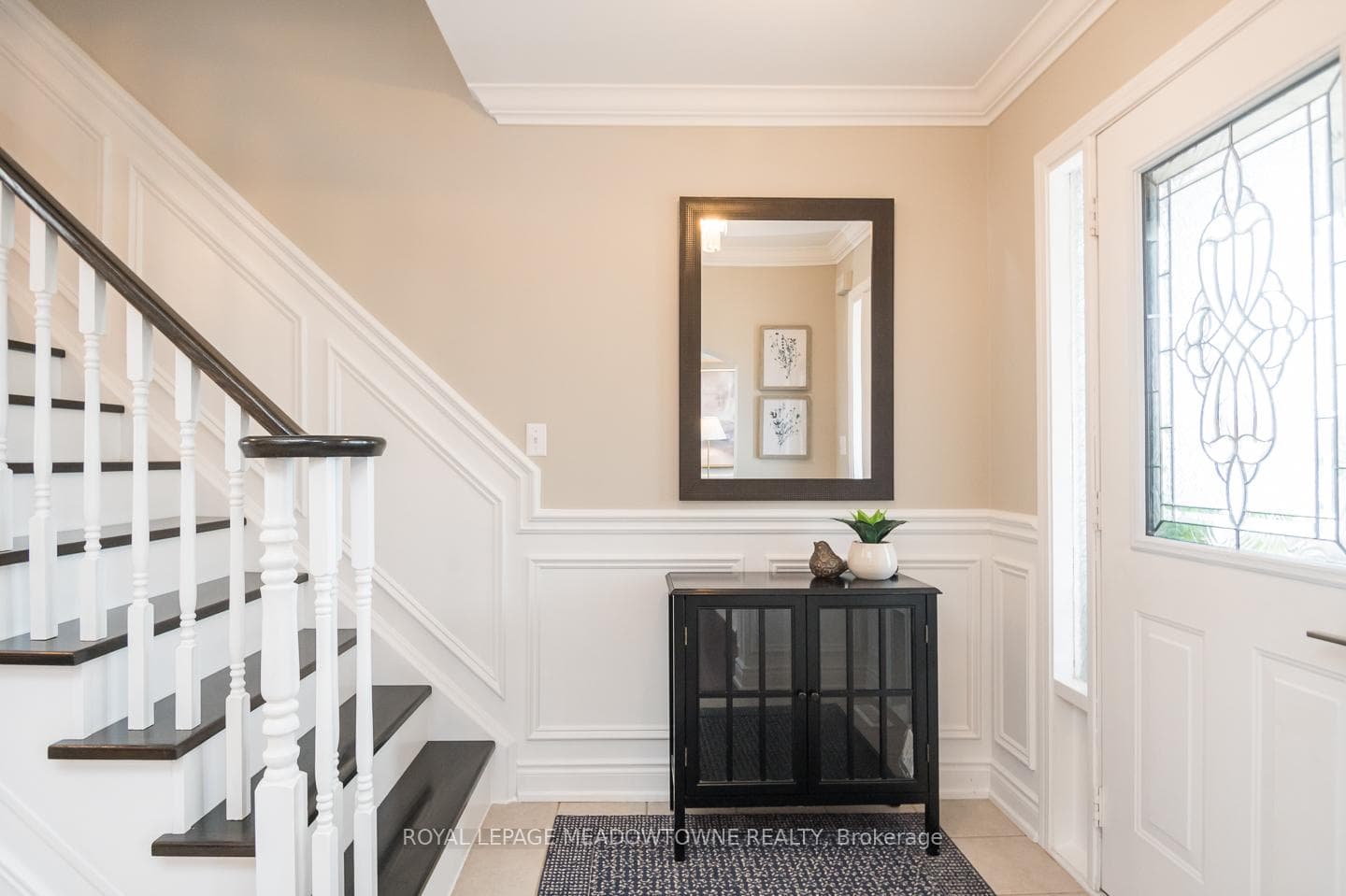 Hardwood stairs