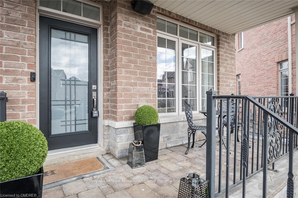 Large front porch