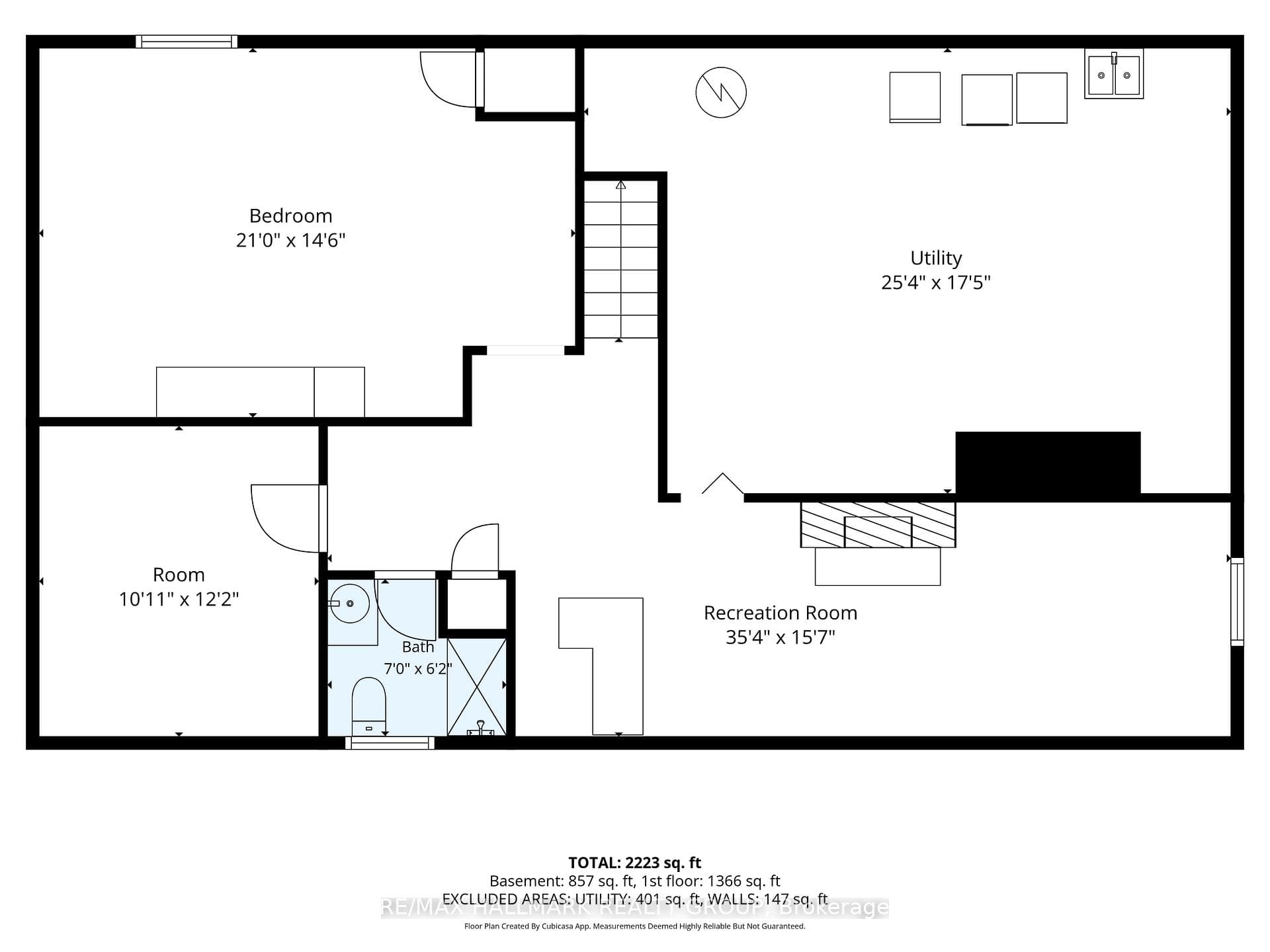 Lower Level Floor Plan