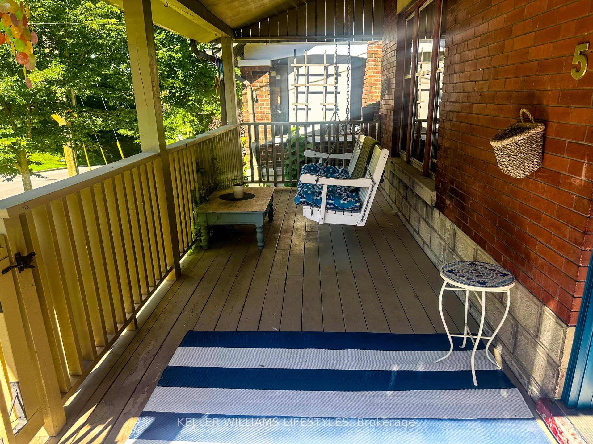 Large Porch Swing Included