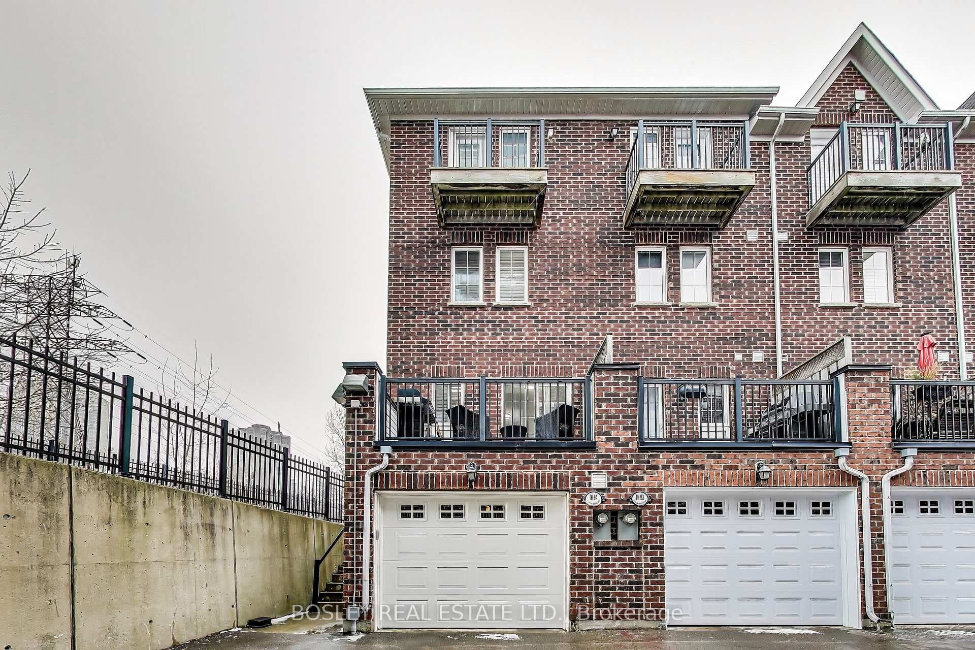 And a built-in garage