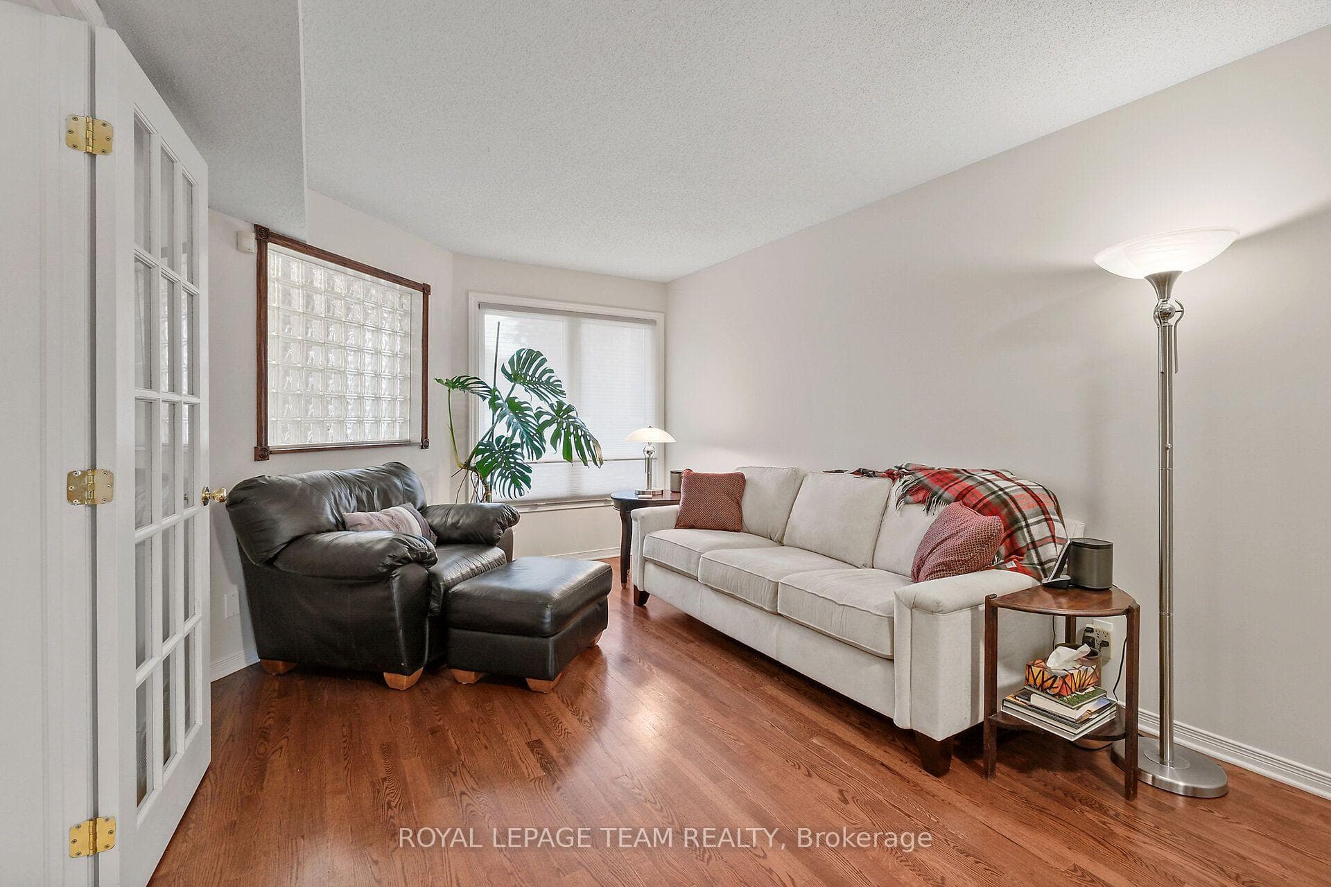 Gleaming Hardwood floors.