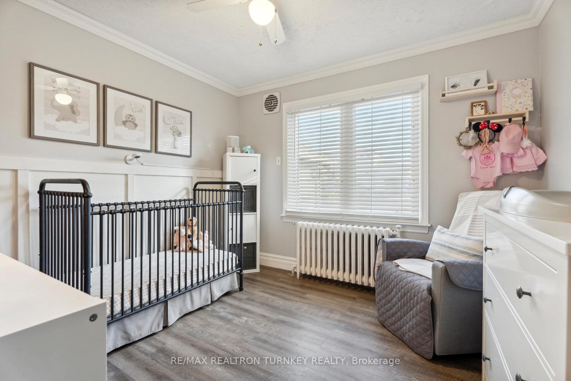 Second bedroom with large window