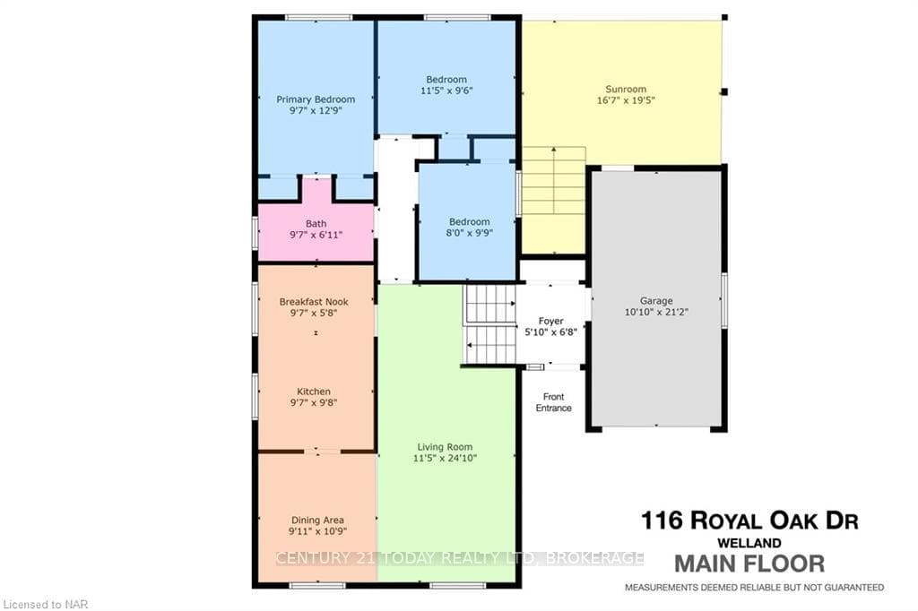 MAIN FLOOR LAYOUT