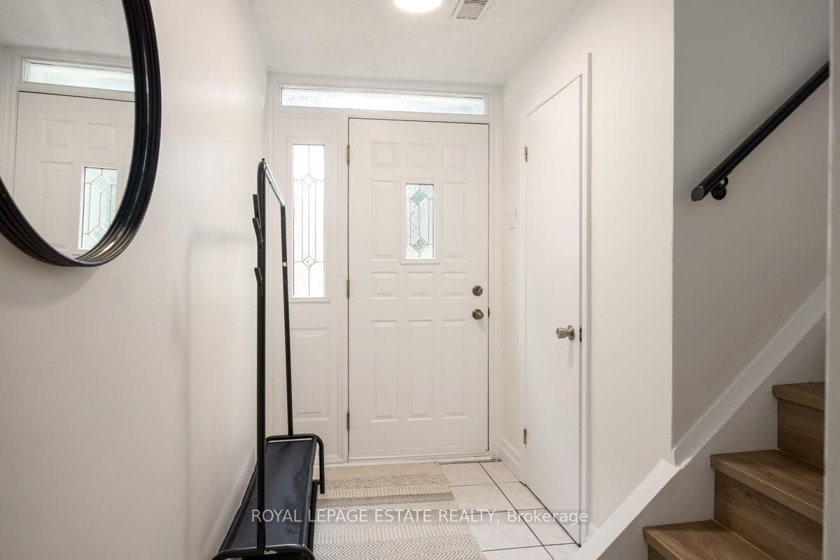 Foyer with Thoroughway to Backyard