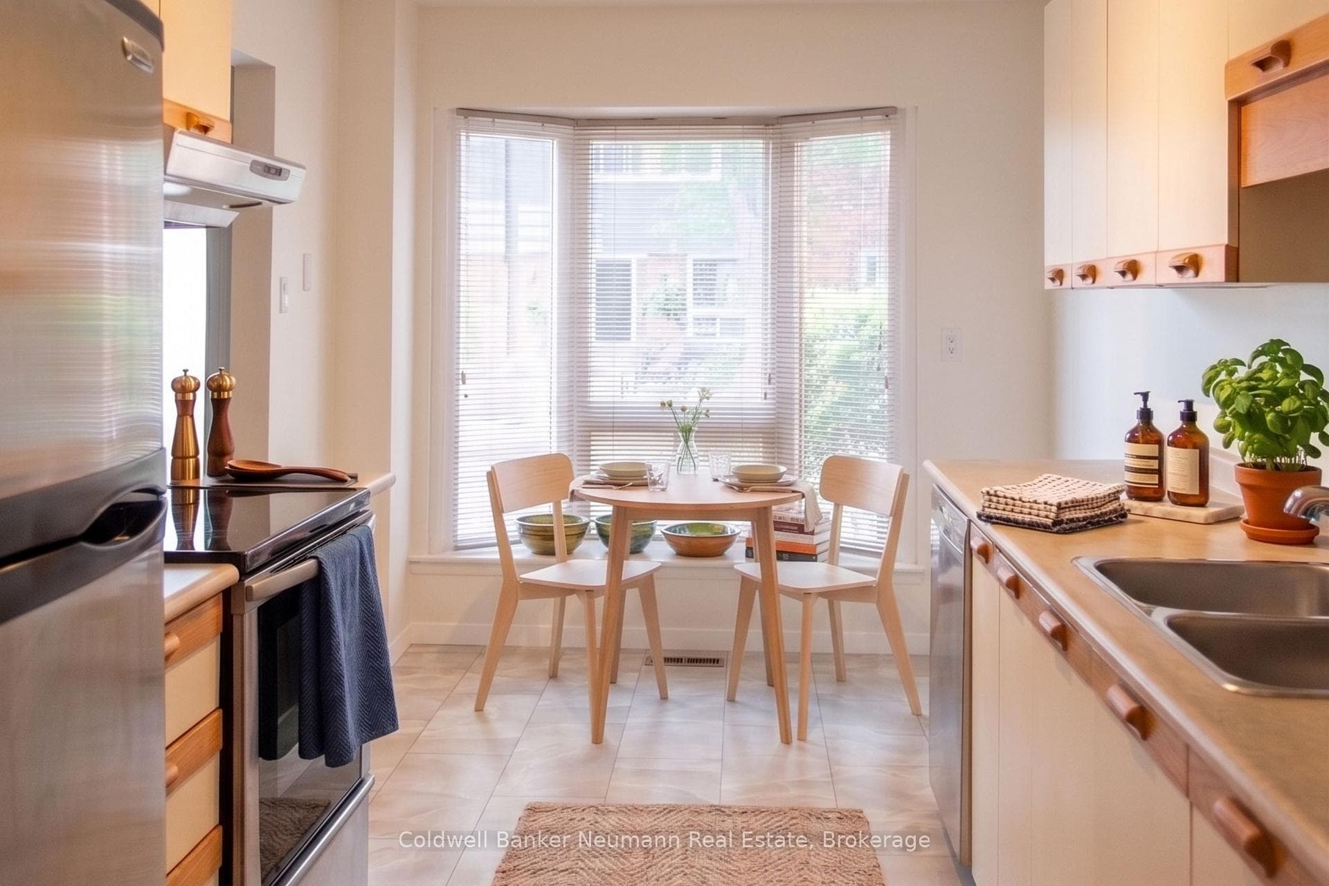 Virtually Staged Kitchen