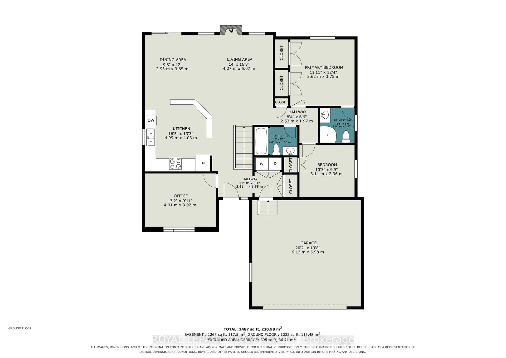 Floor plan ground level