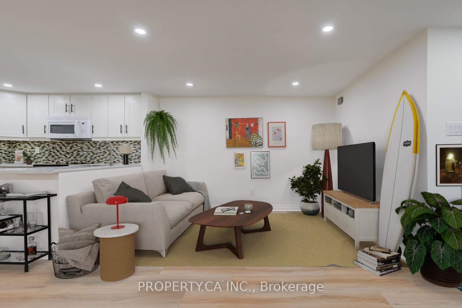 Virtually Staged (Living Area)