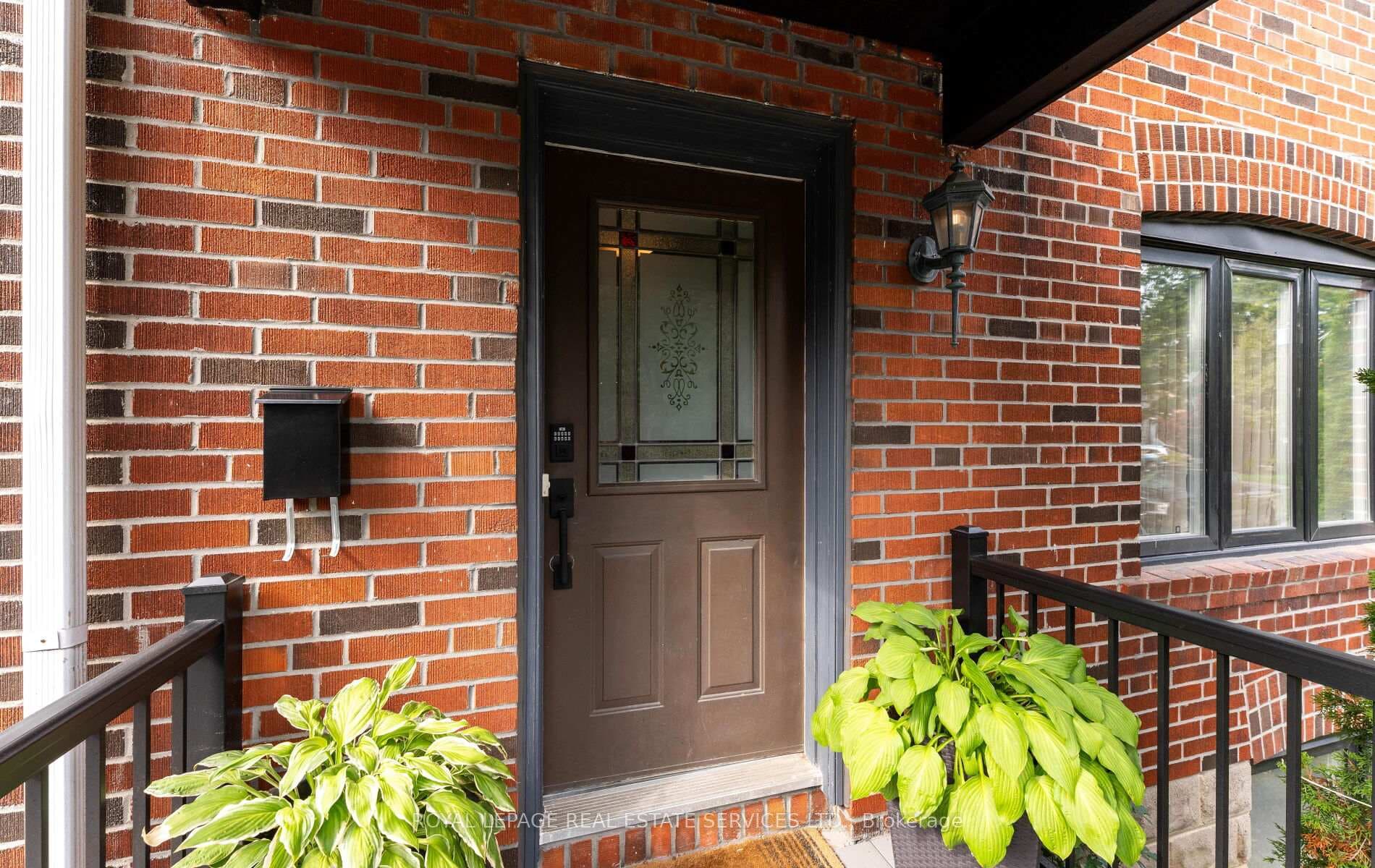 Canopied entrance