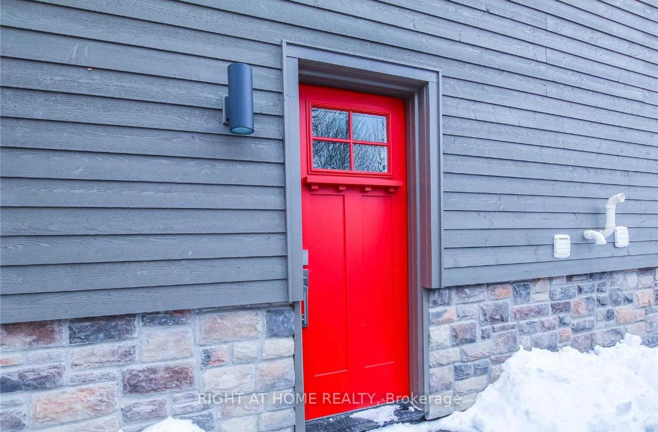 Out door Entrance RED Door