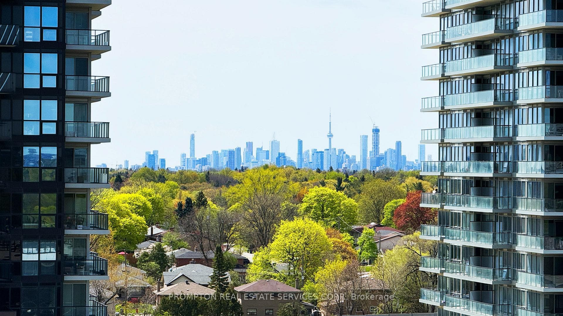 you can see CN tower form your balcony