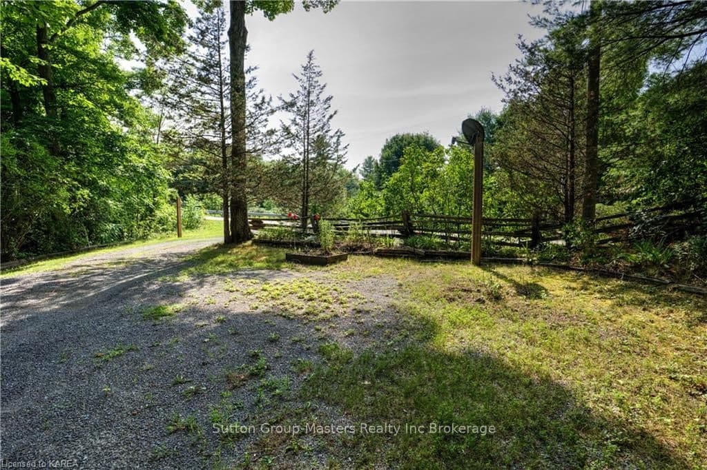 View of road from house
