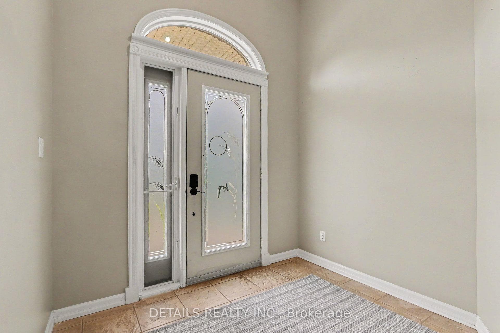 Light and bright front foyer