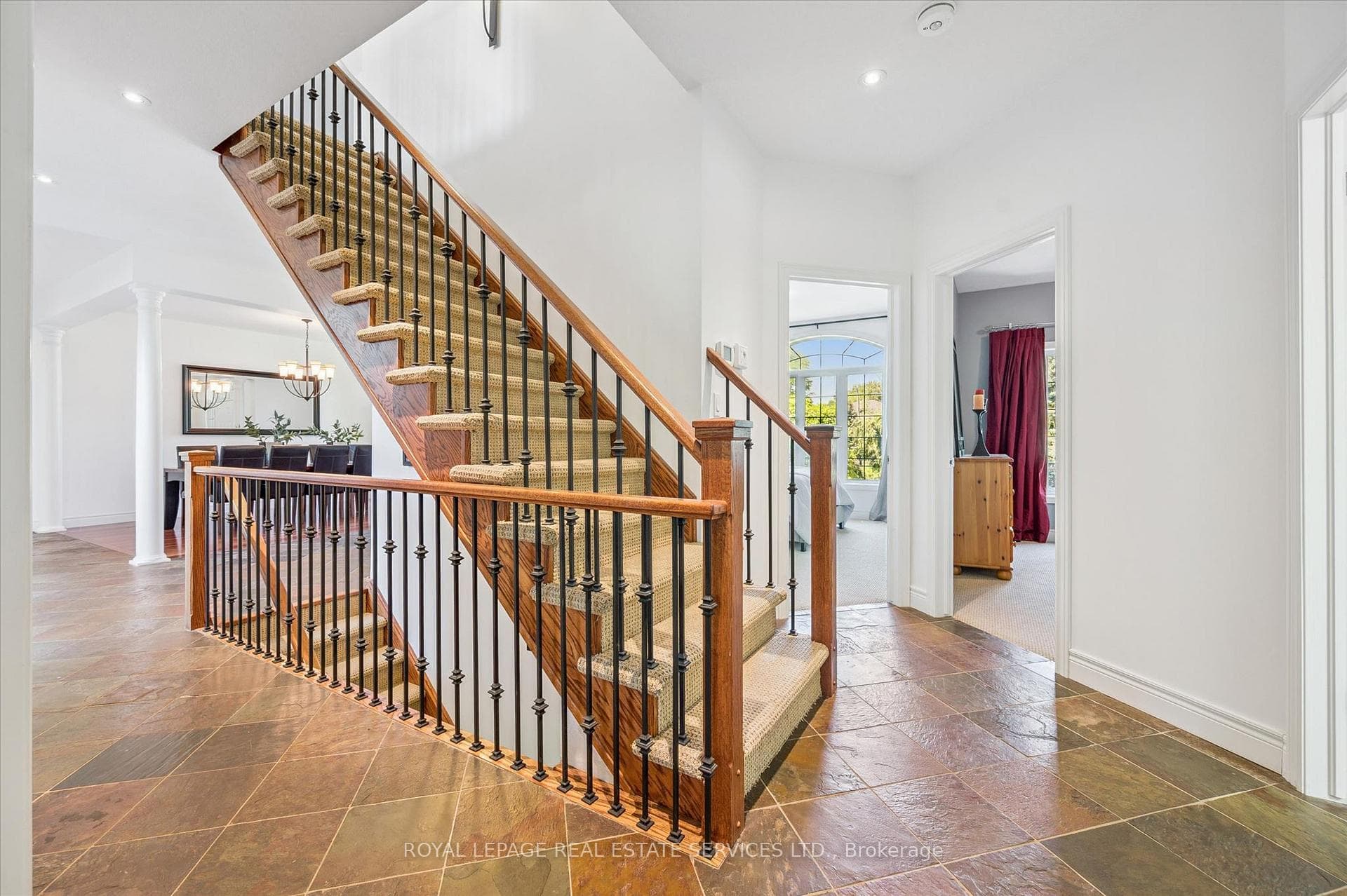 Staircase to the Upper Level
