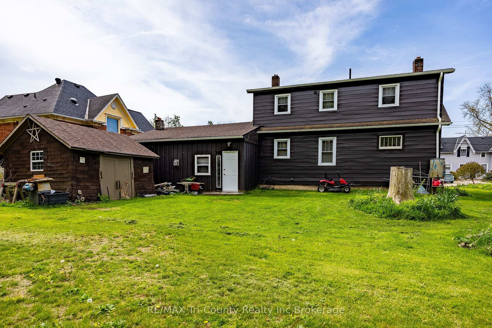 Back of the house