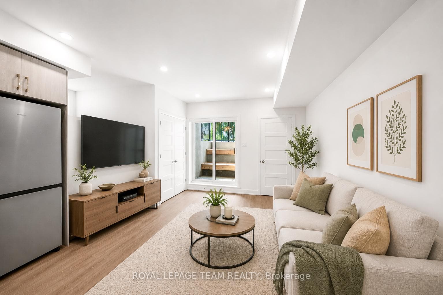 Main Living Area - virtually Staged