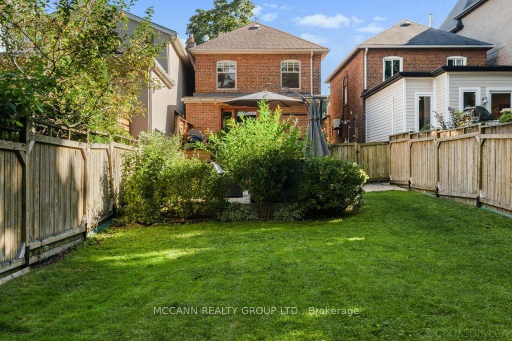 Professional landscaped garden.