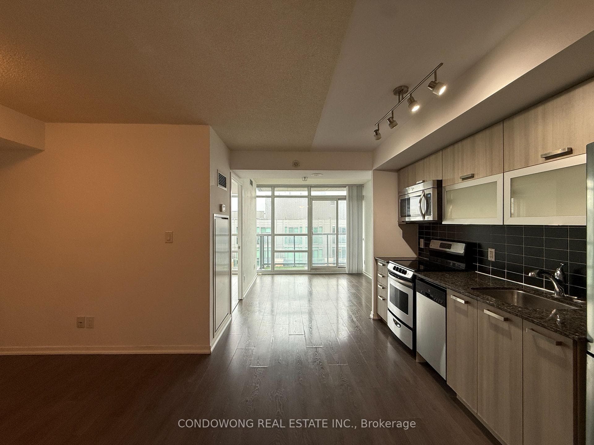 The whole unit is very bright and spacious