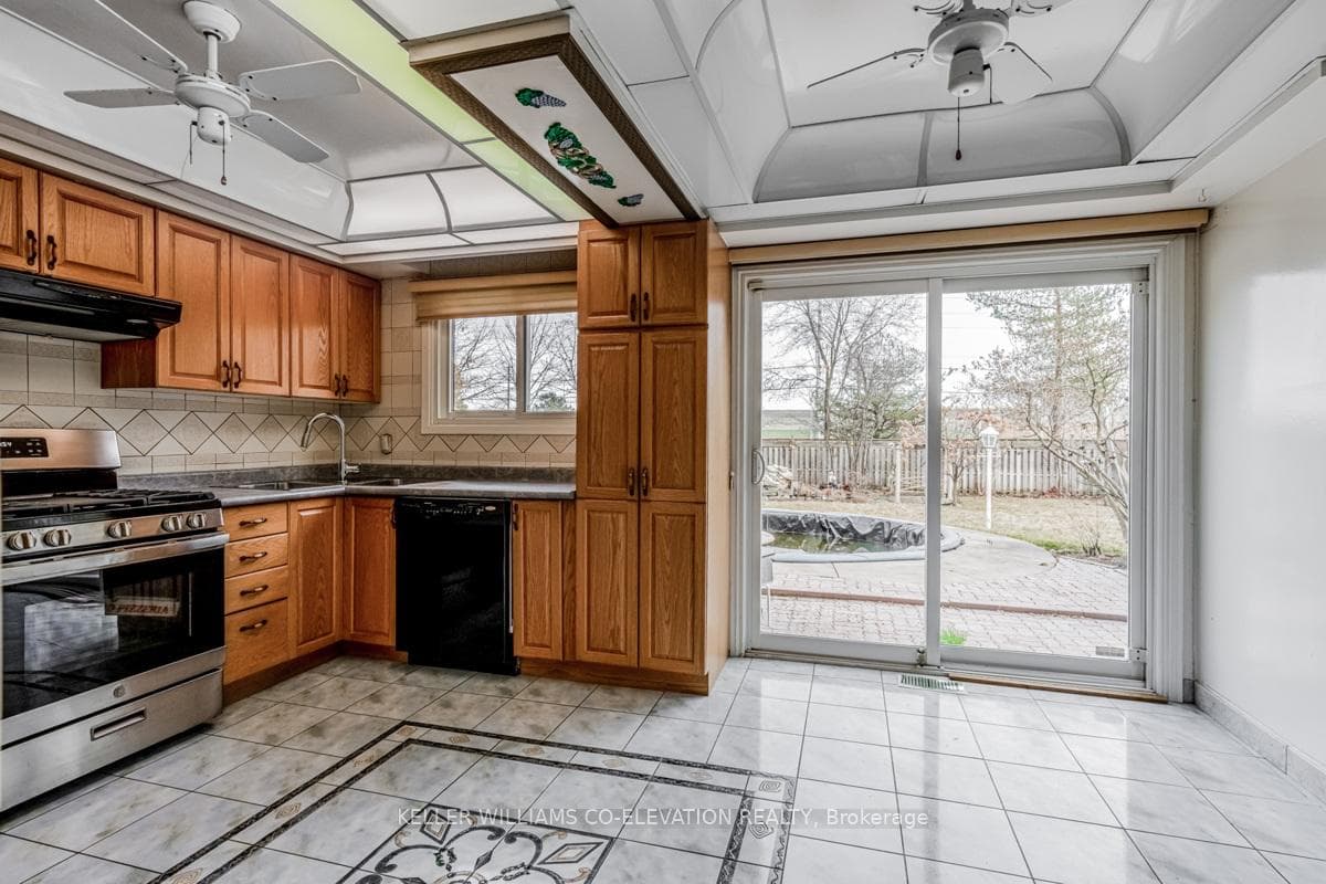 Kitchen with Walk-Out
