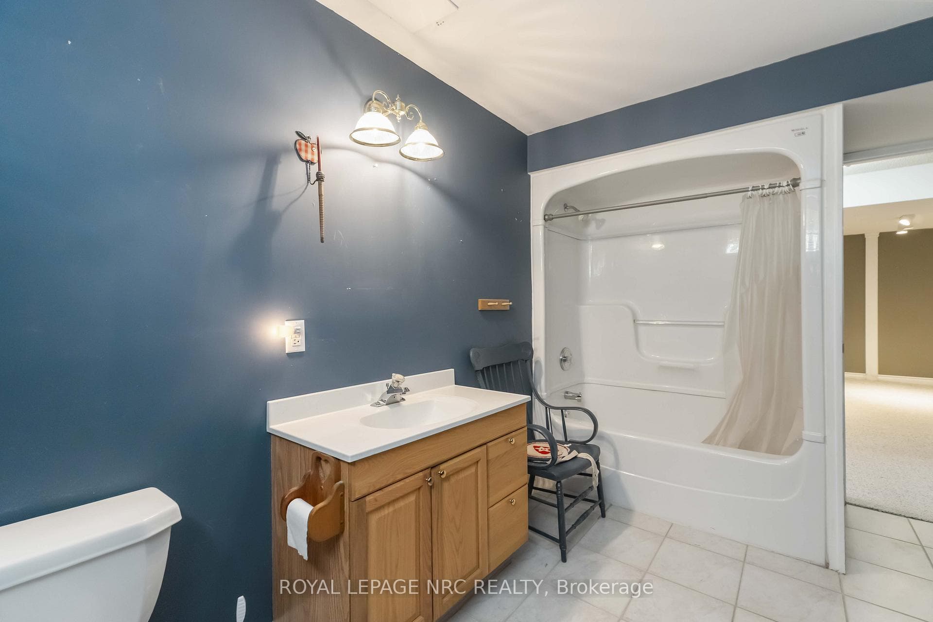 basement bathroom
