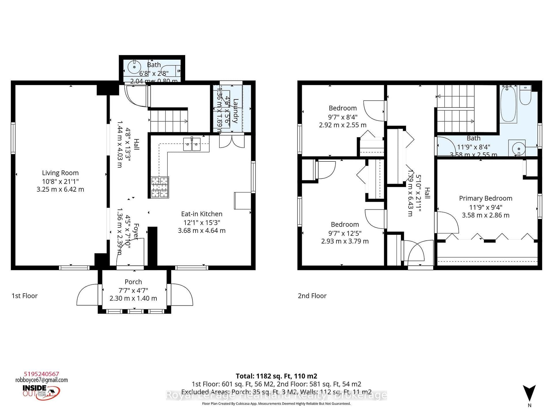 Unit C - front 3 BR unit