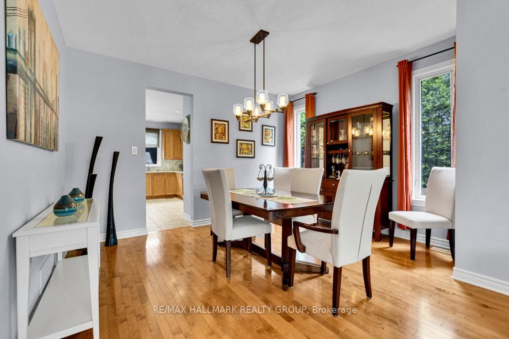 Formal dining room.