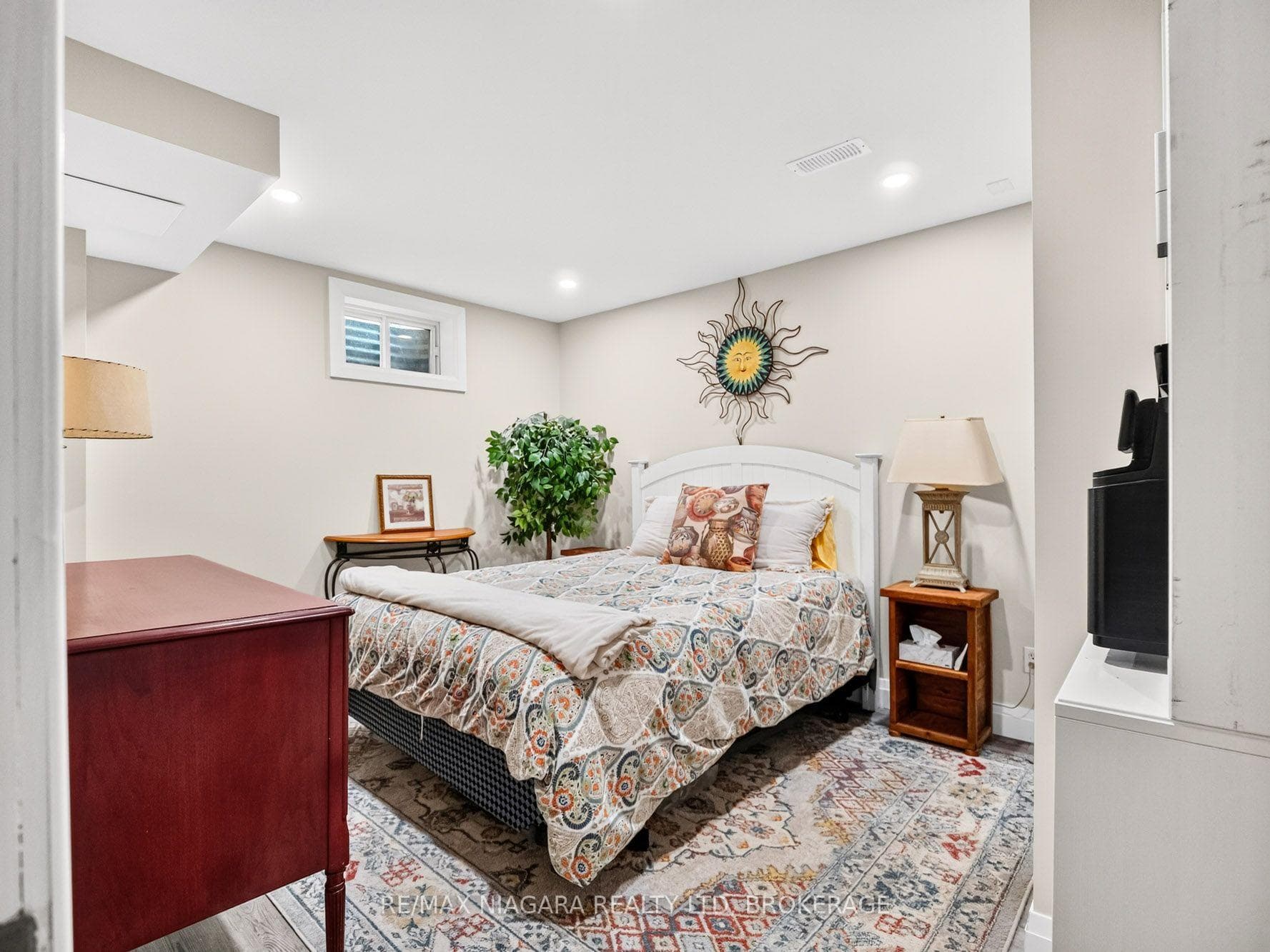 Lower level 3rd bedroom or spare room